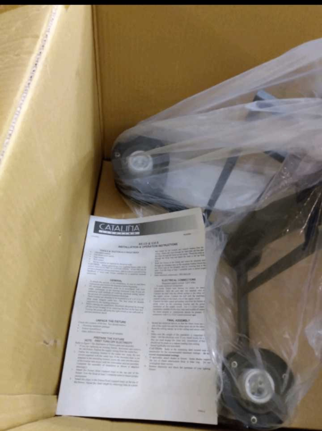 Catalina 3-Light Chandelier - New in Box - photo 4