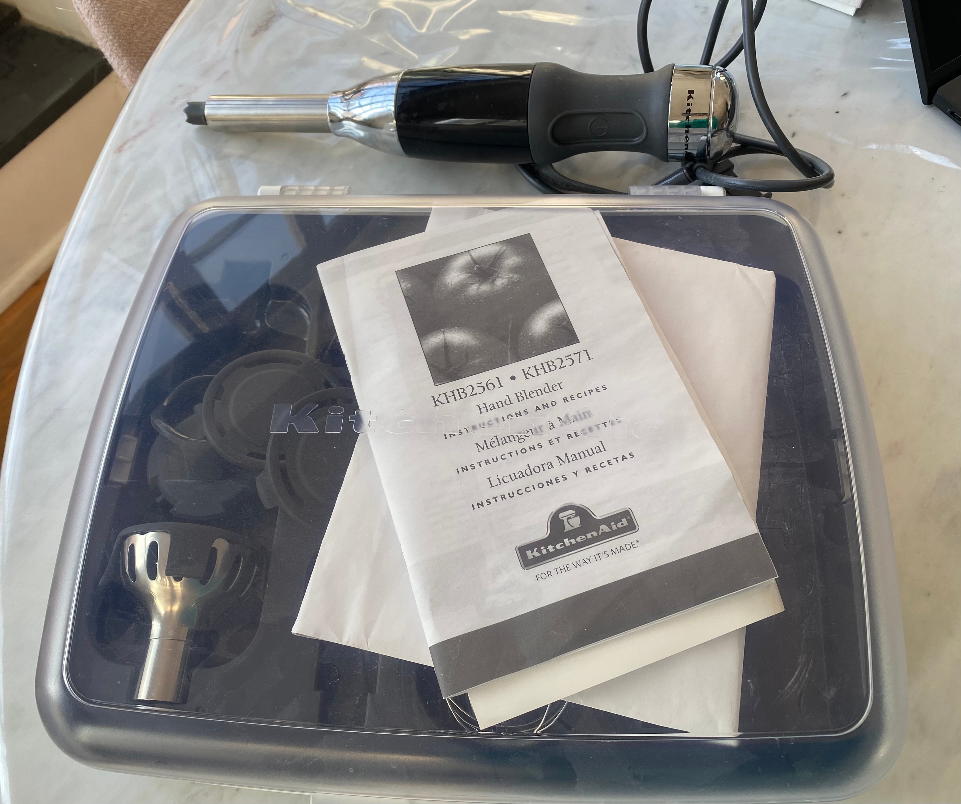 KitchenAid KHB2571 Hand Blender - photo 2