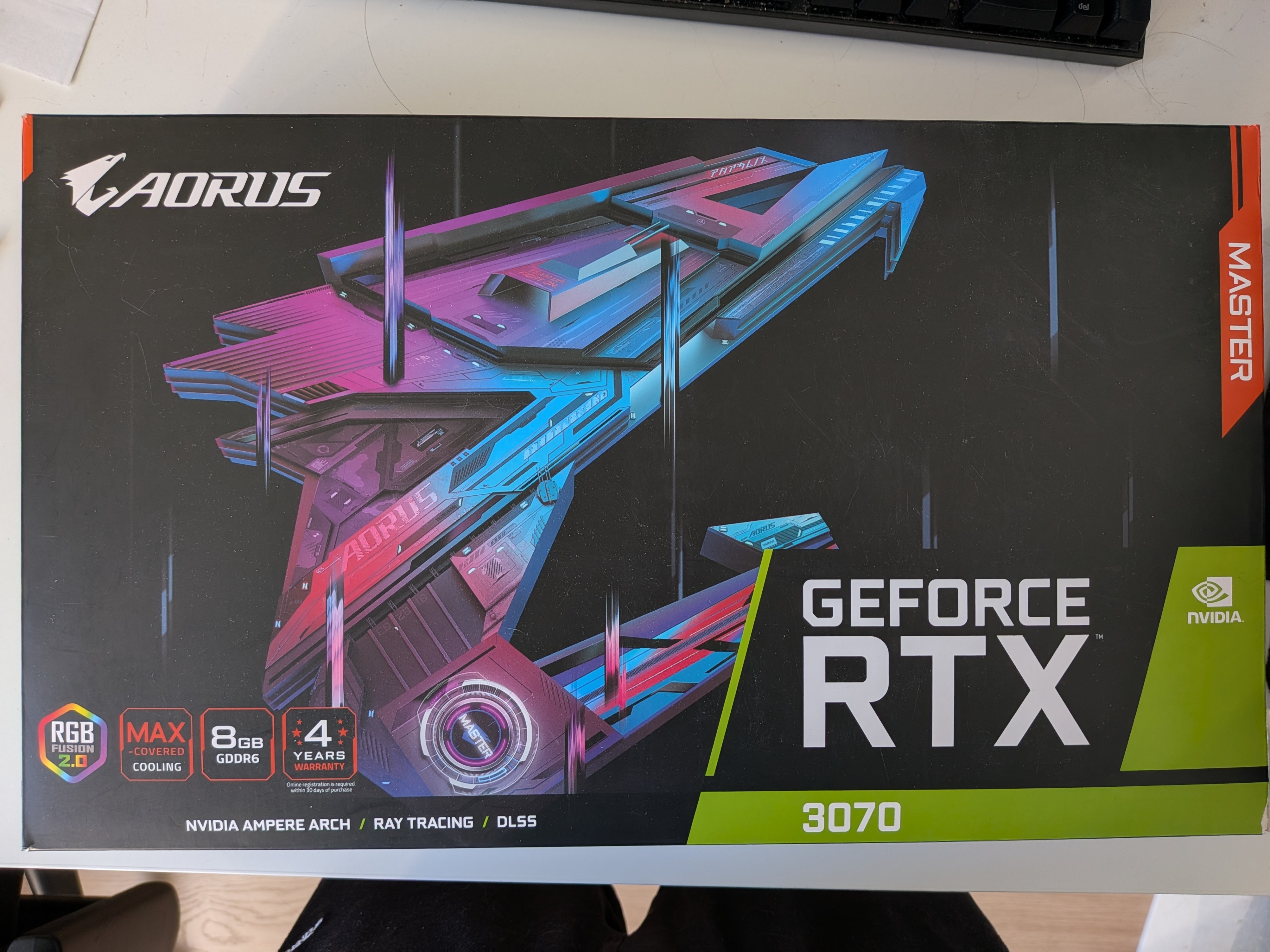 Gigabyte AORUS Master RTX 3070 - photo 3