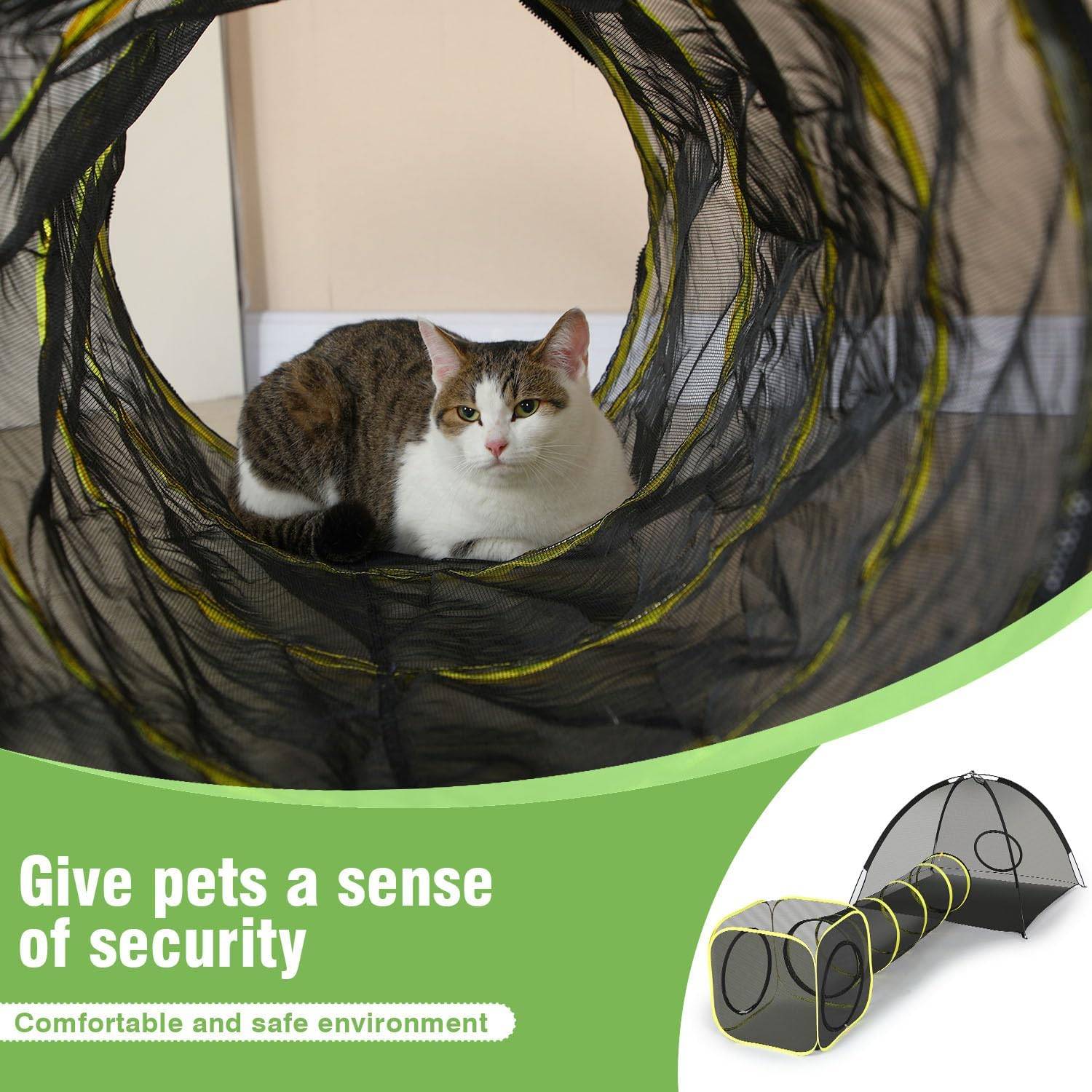 Outdoor Cat Enclosure Tunnel Set - New - photo 3