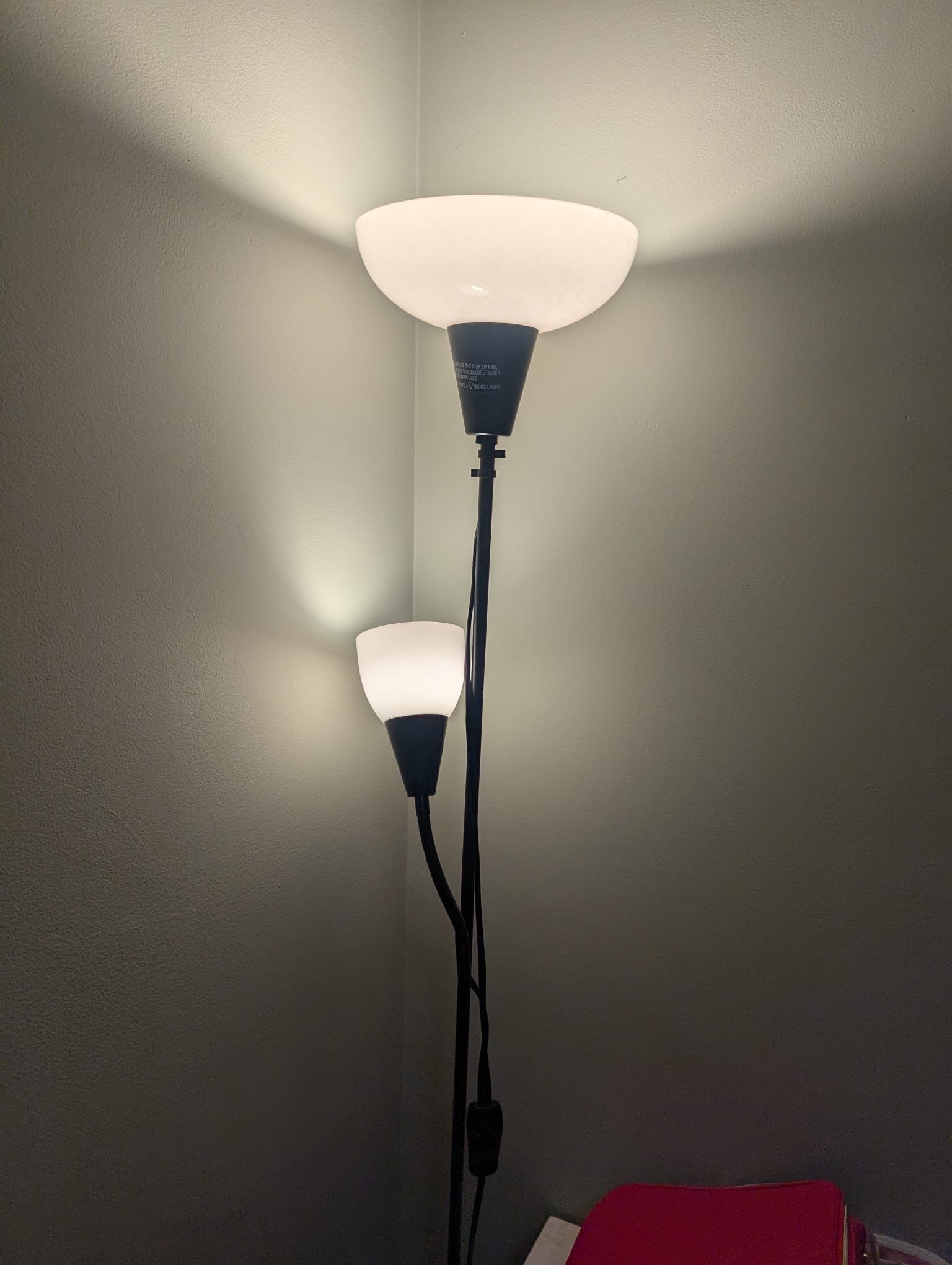 Lamp with 2 bulbs new - photo 2