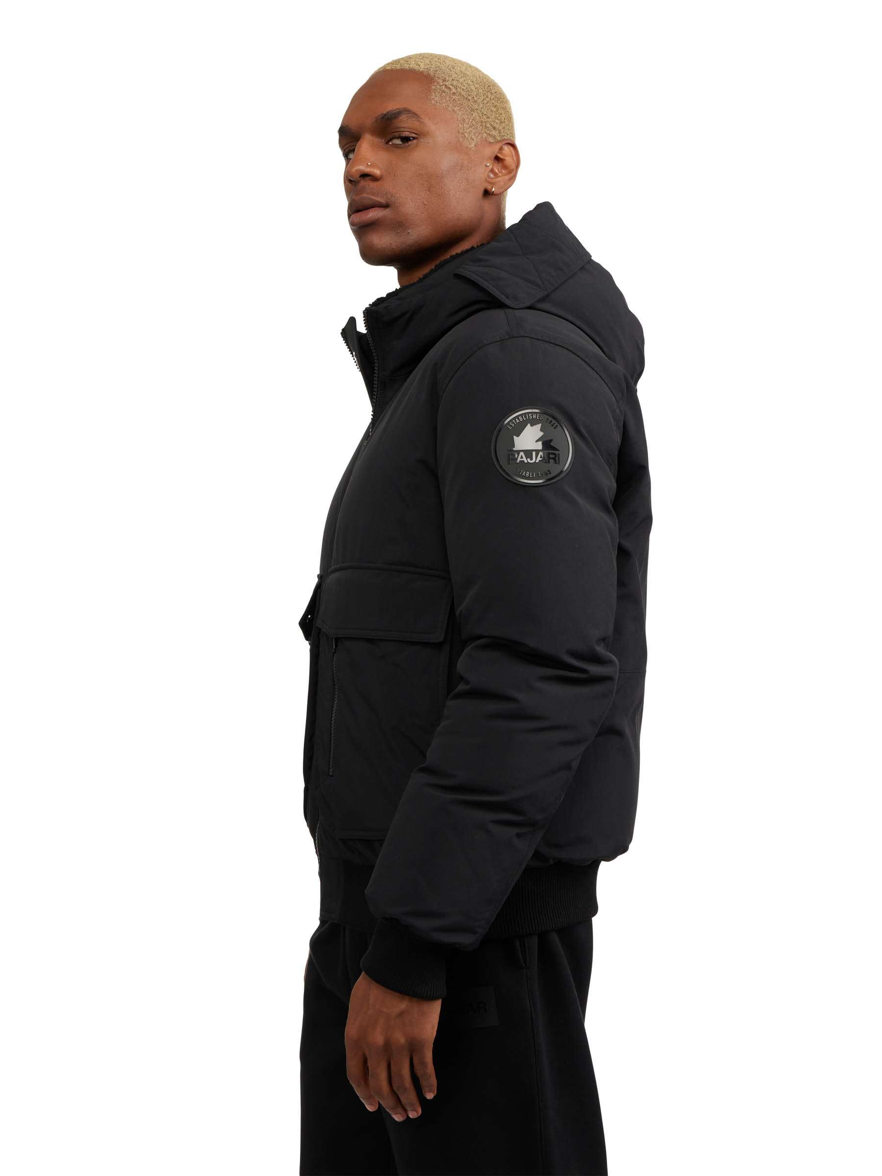 Pajar Astro Men’s Bomber Jacket with Fixed Hood - photo 4