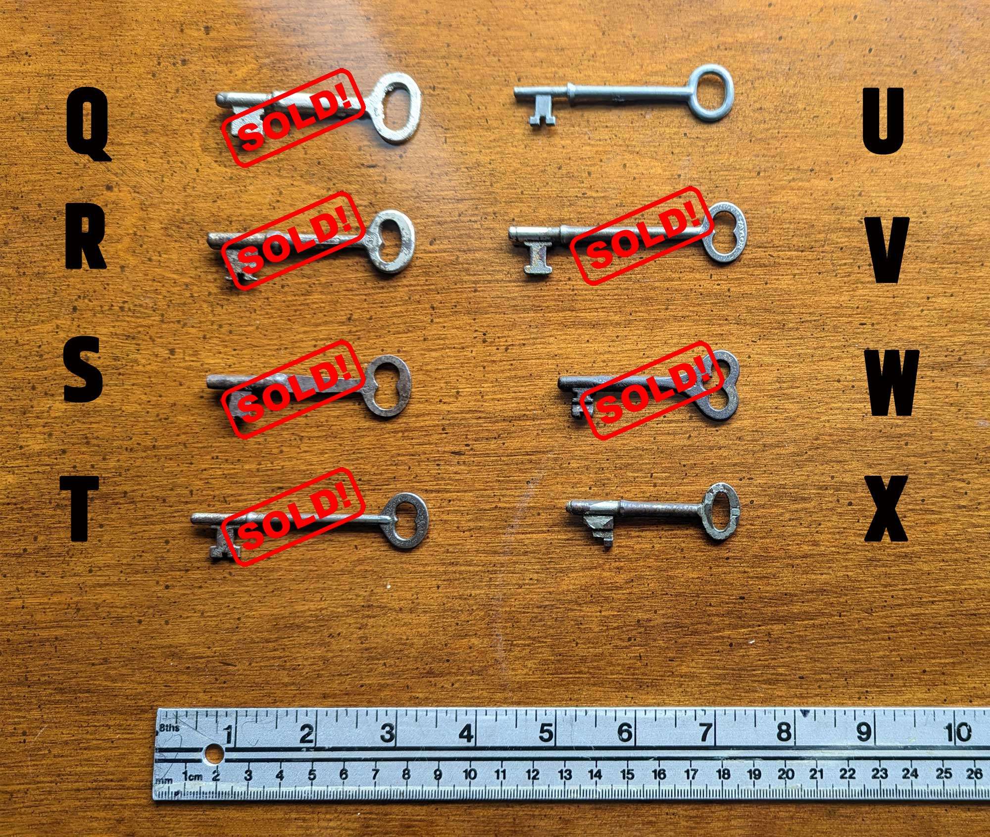 Antique Skeleton or Bit Keys for Antique Locks - photo 4