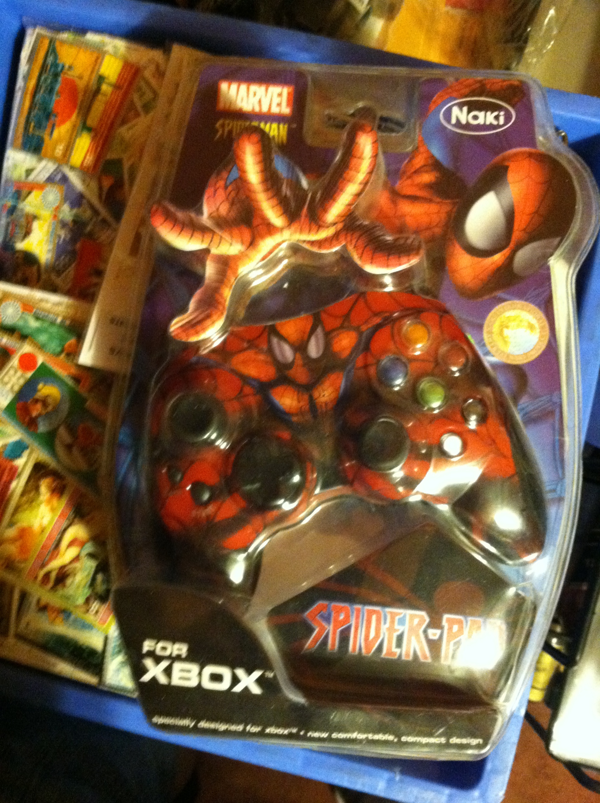 Naki Marvel Spider-Pad for Xbox - New in Box!
