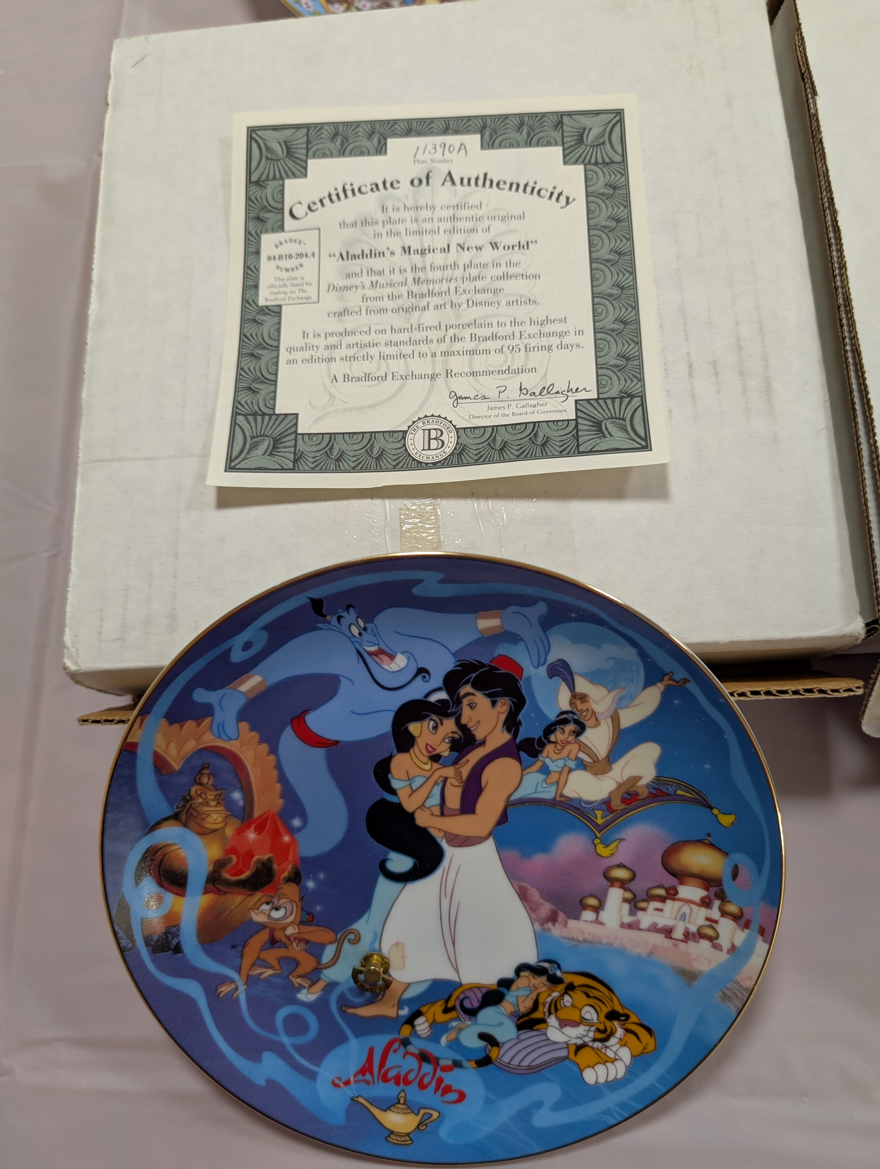 Bradford Exchange Disney “Musical Memories” Collector Plates - photo 3