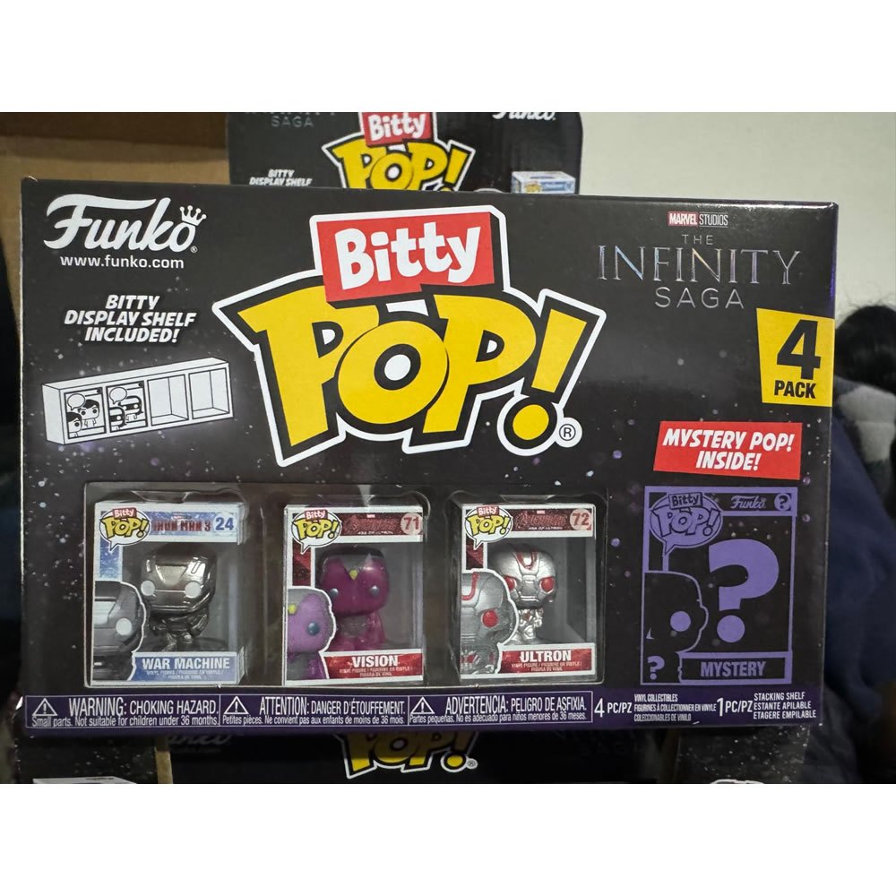 Bitty POP! Marvel The Infinity Saga Mini Figure, War Machine - photo 2