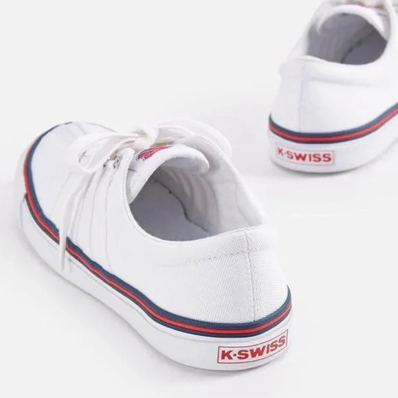 BRAND NEW women k-swiss kswiss canvas shoes size 6.5 7.5 8 8.5 9 - photo 4