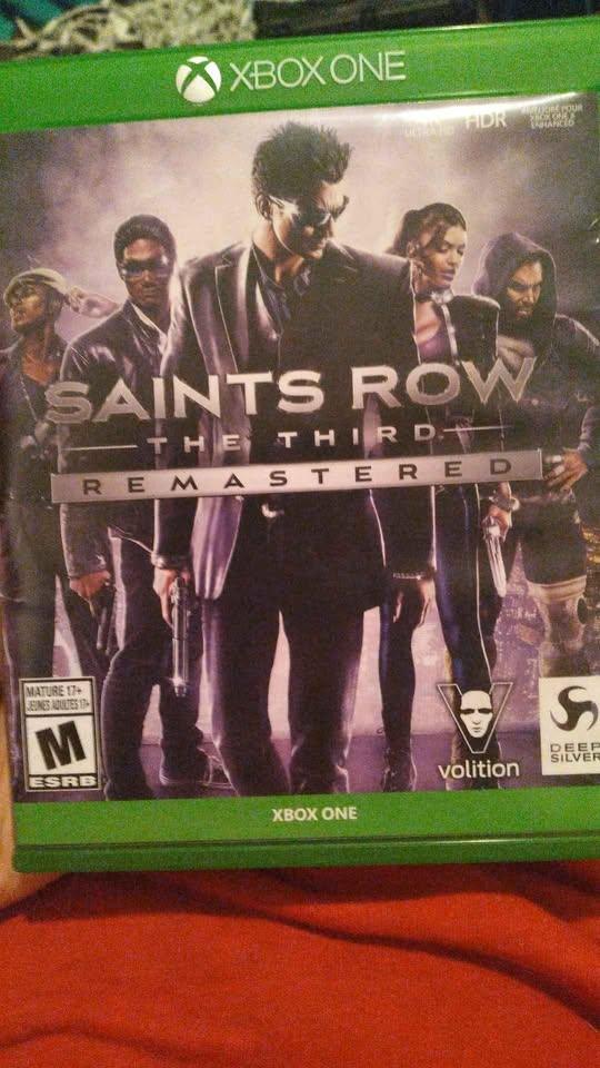 Saints Row The Third Remastered Xbox One