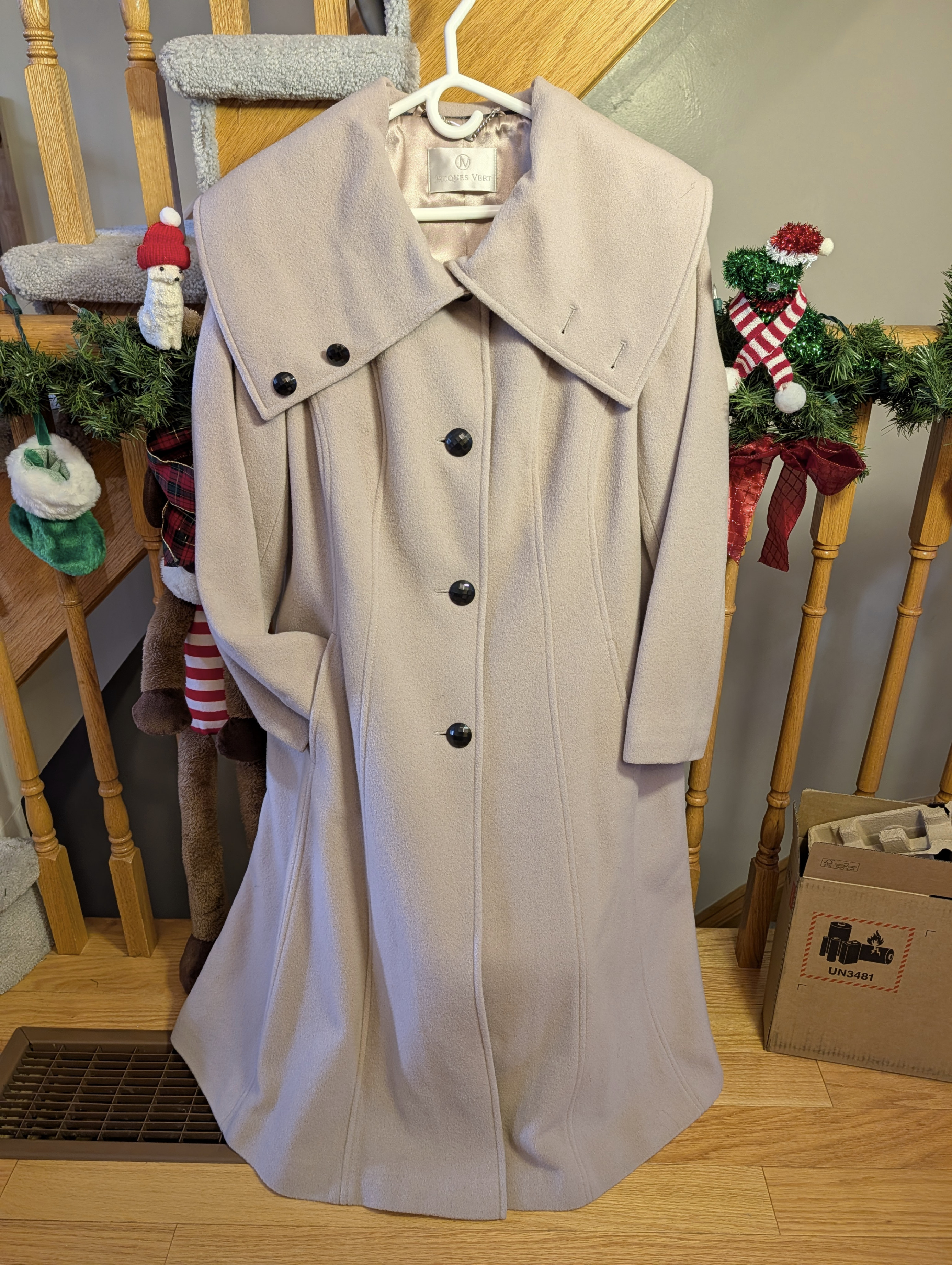 Jacques Vert Beige Long Coat - photo 2