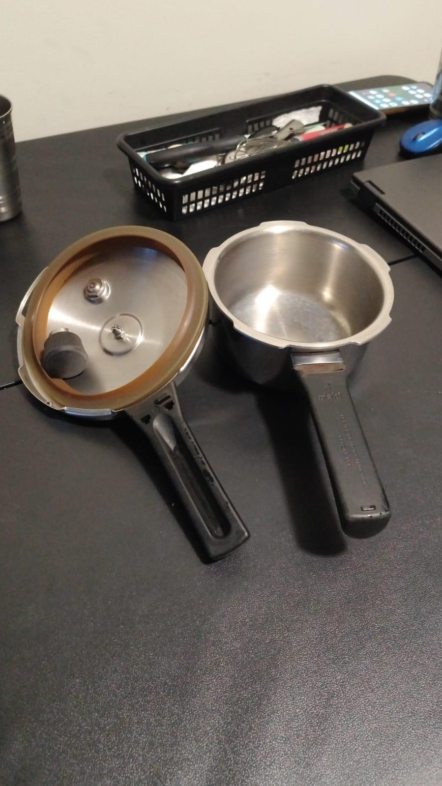 Stainless Steel Pressure Cooker – 1 Litre - photo 2