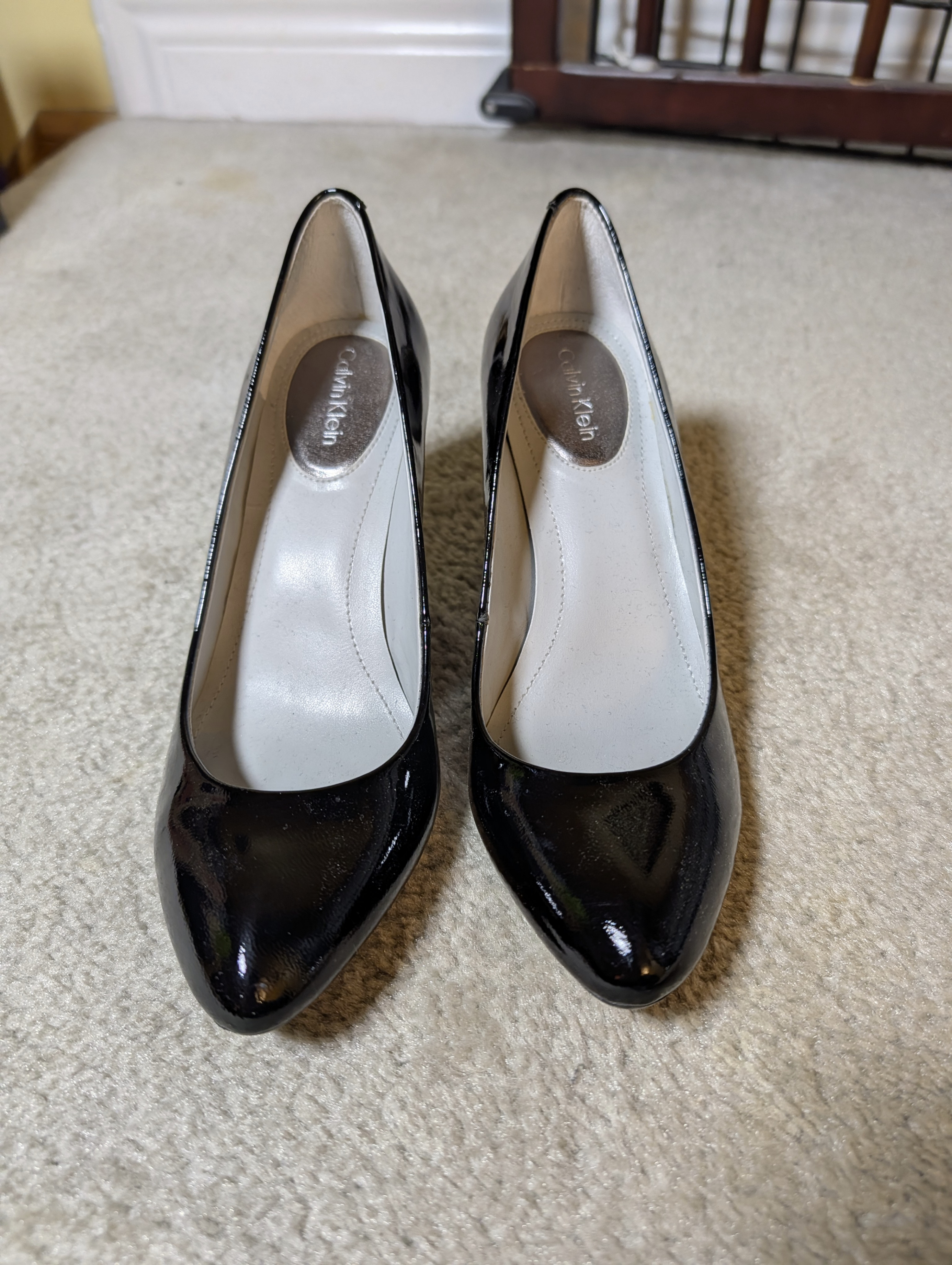 Calvin Klein Black 3 Inch High Heels