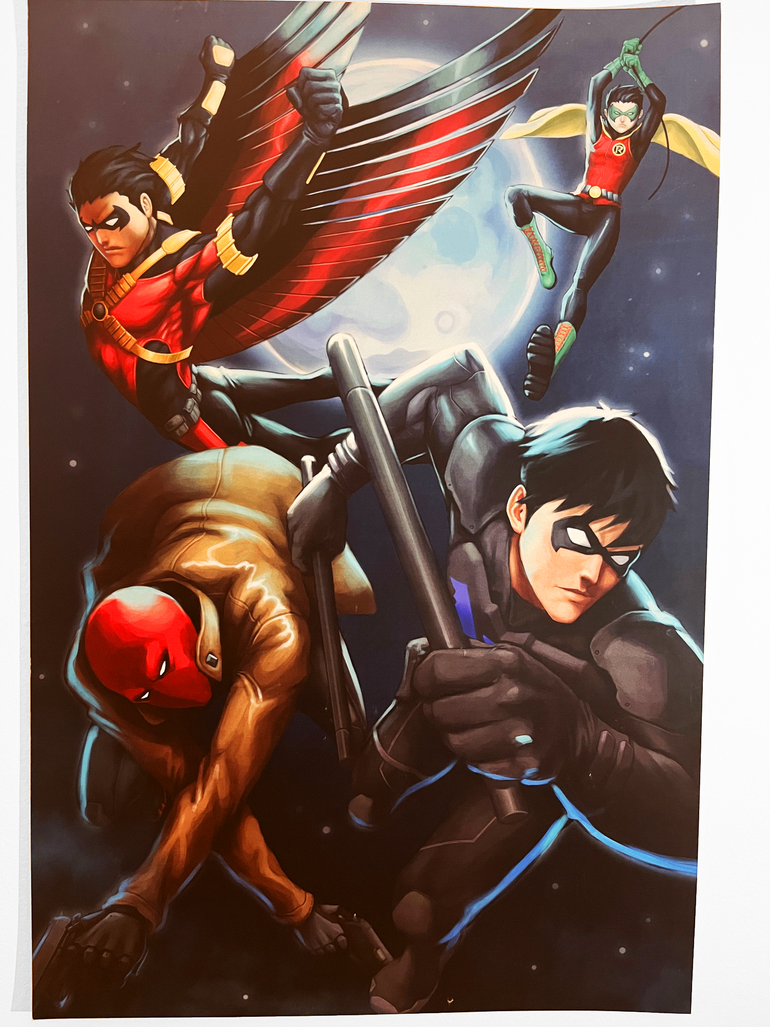 DC Comics Robins 12x18 inch Poster - photo 2