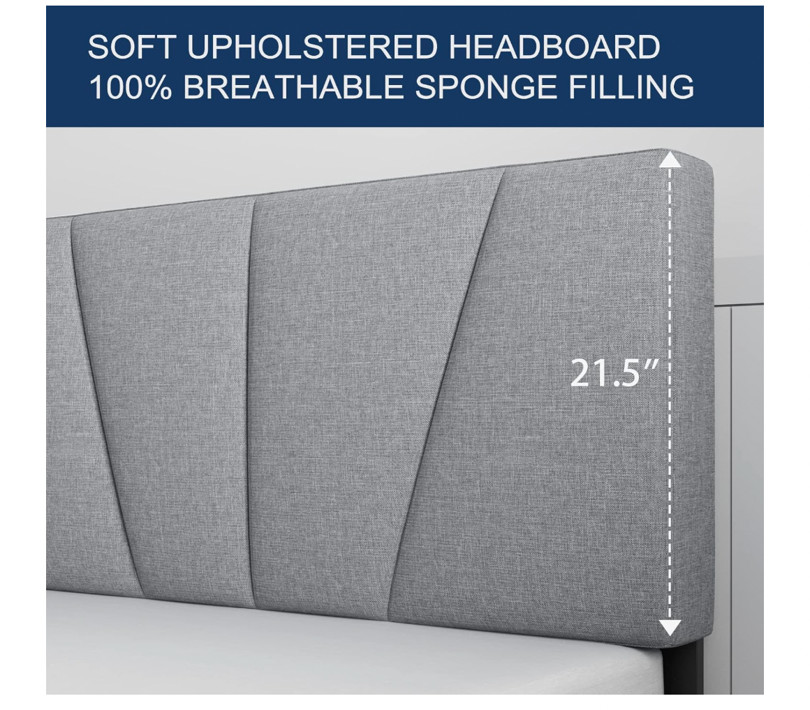 Upholstered Bed Frame Queen size - photo 3
