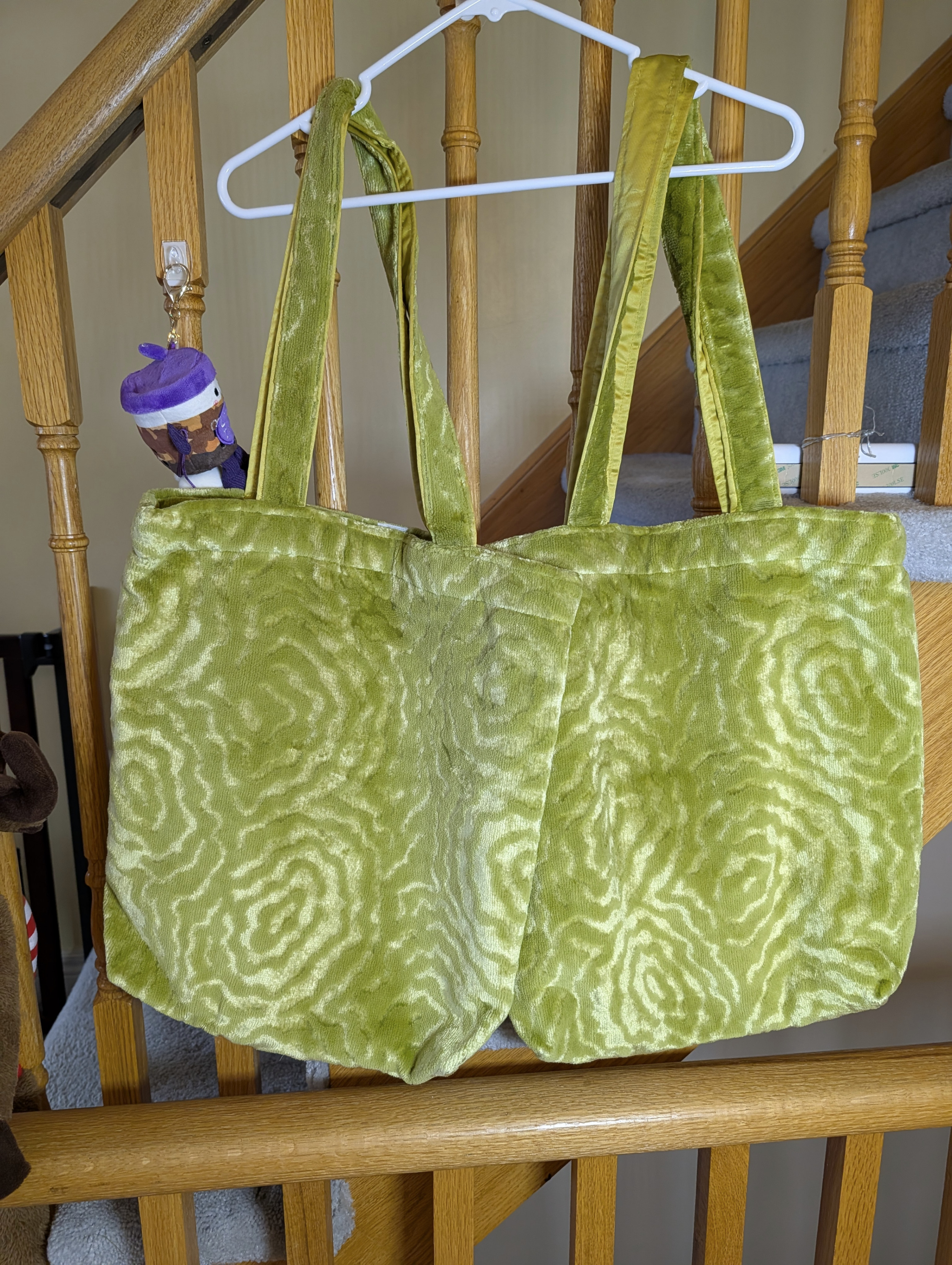 Green Felt Reusable Bag - photo 2