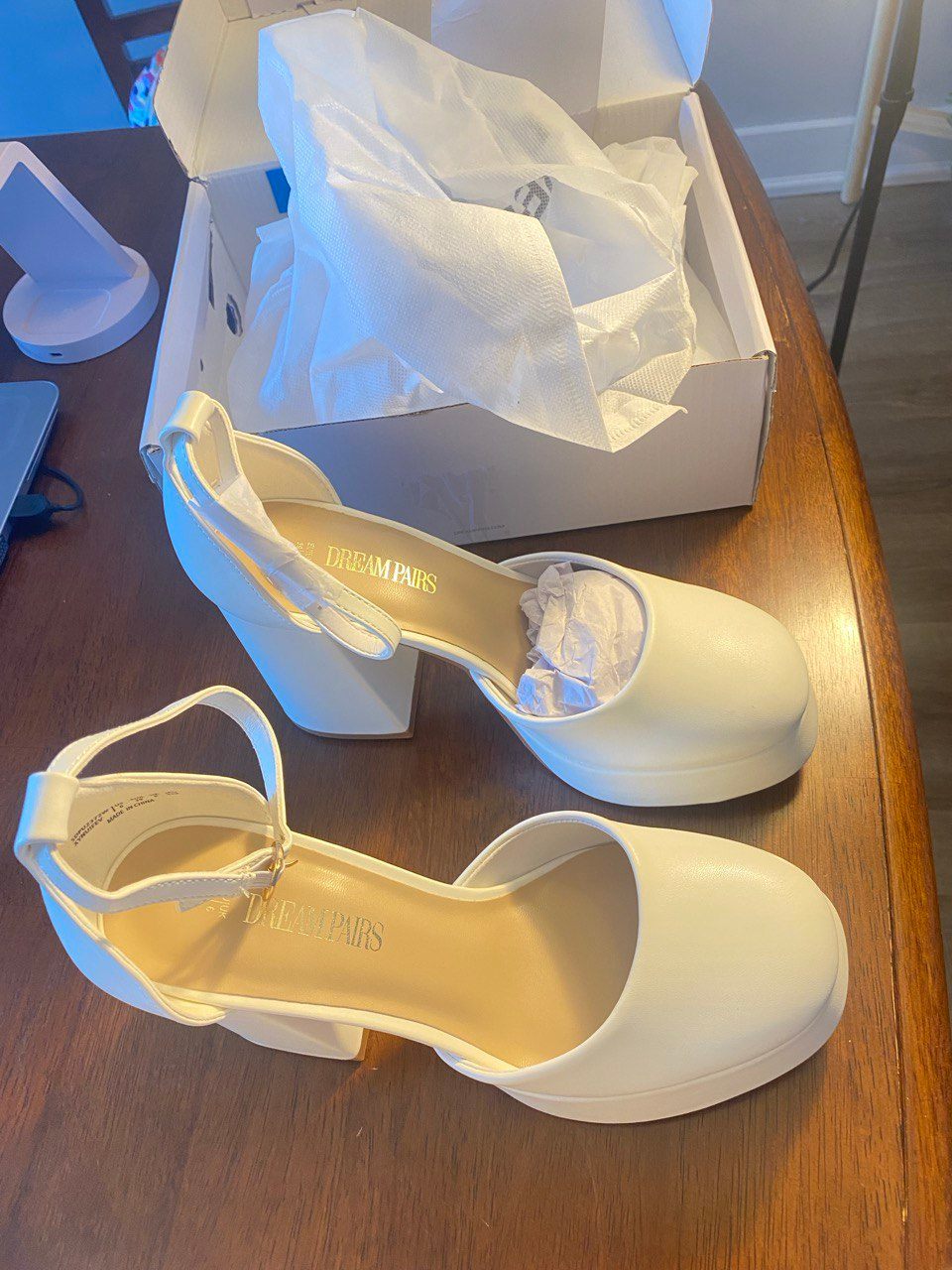 DREAM PAIRS Women's High Heels Closed Toe Shoes Size 8 - photo 4