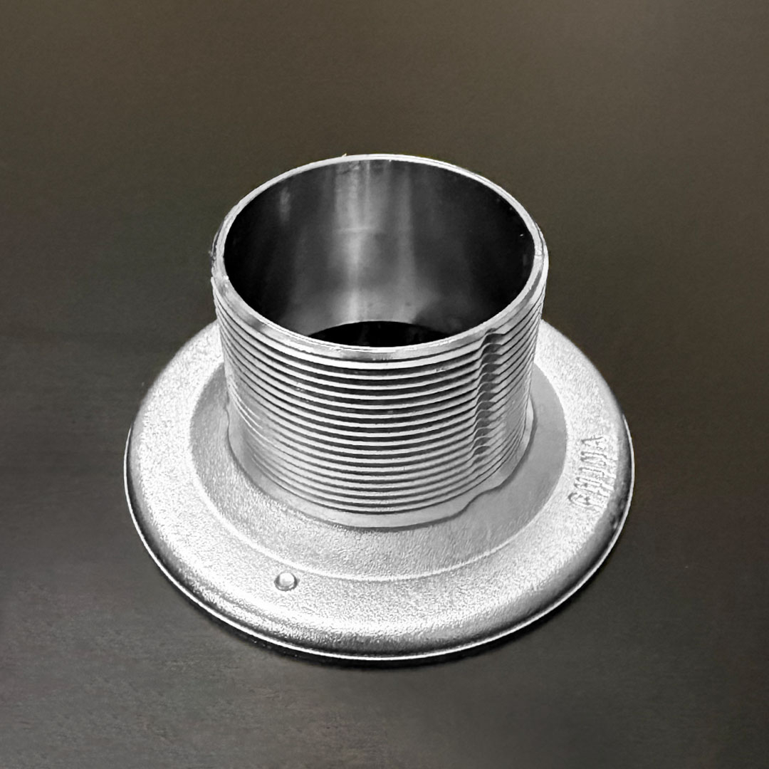 4-1/4 CP Round Floor Drain Brass Strainer With Brass Spud - photo 2