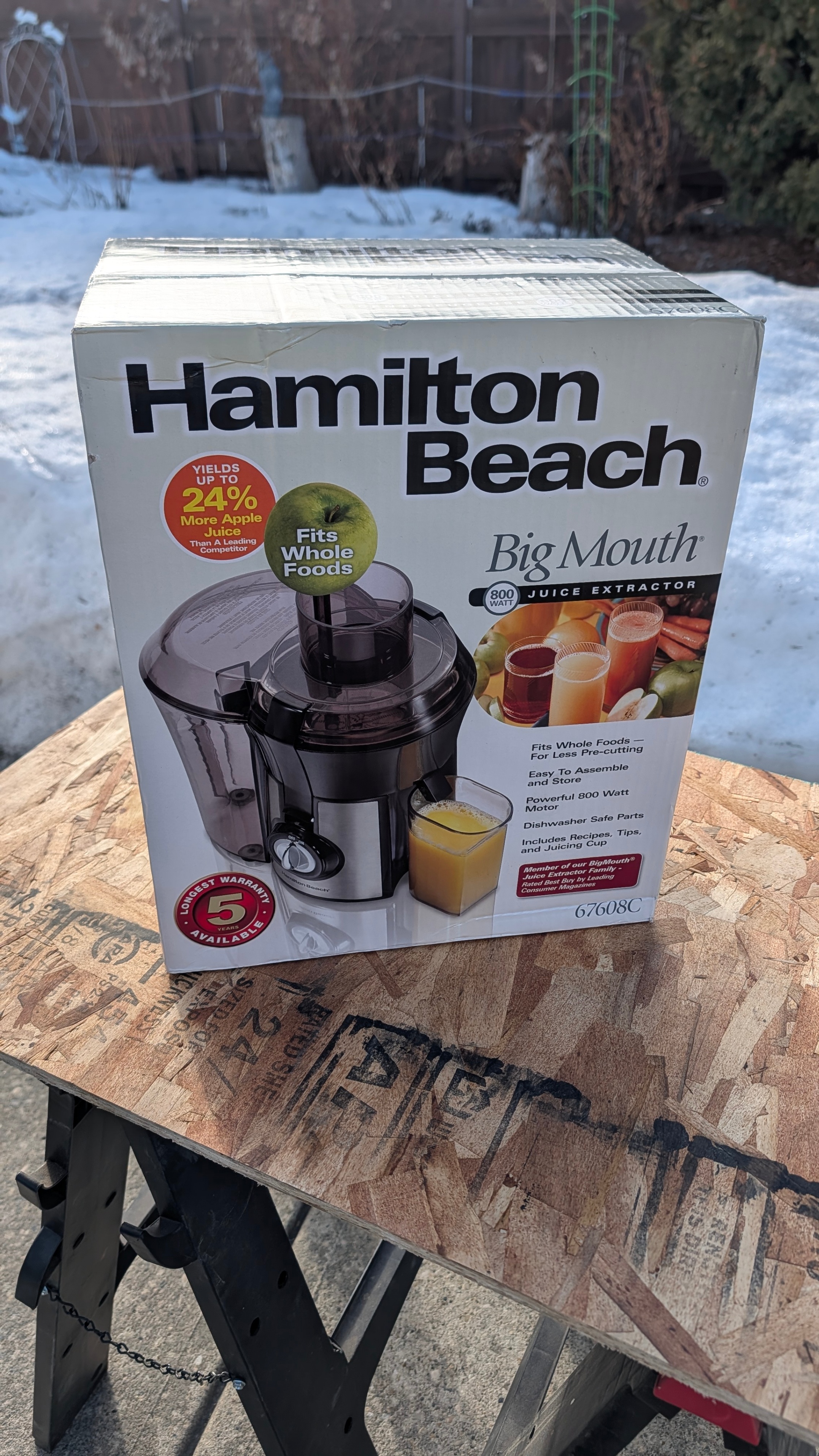 Hamilton Beach Juice Extractor