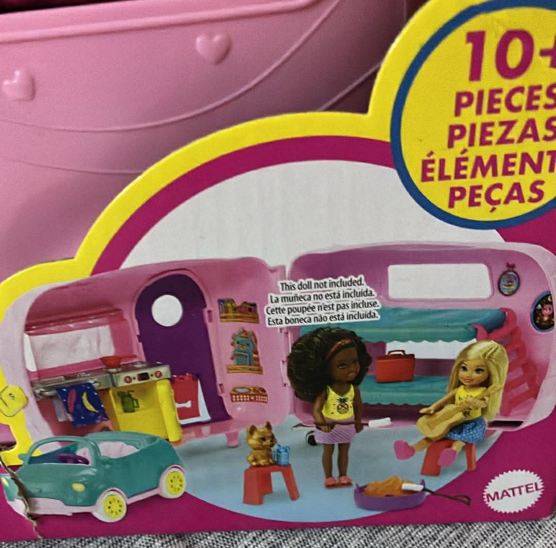 Barbie Club Chelsea Toy Car & Camper Playset (New) - photo 3