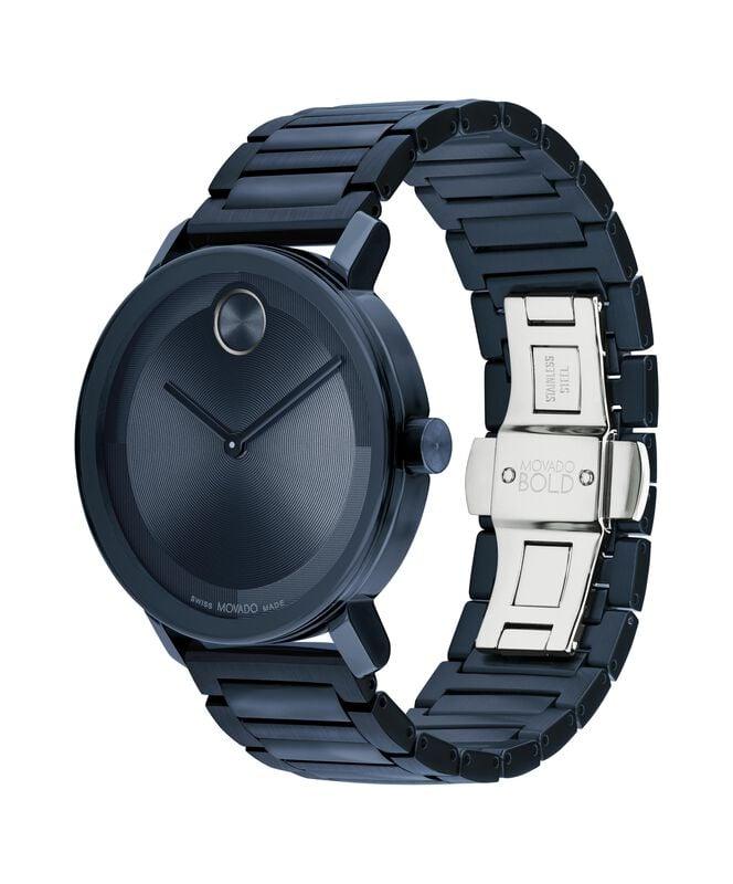 Brand New, Retail 1500, Movado Bold Watch+Blue Dot Authenticity - photo 2