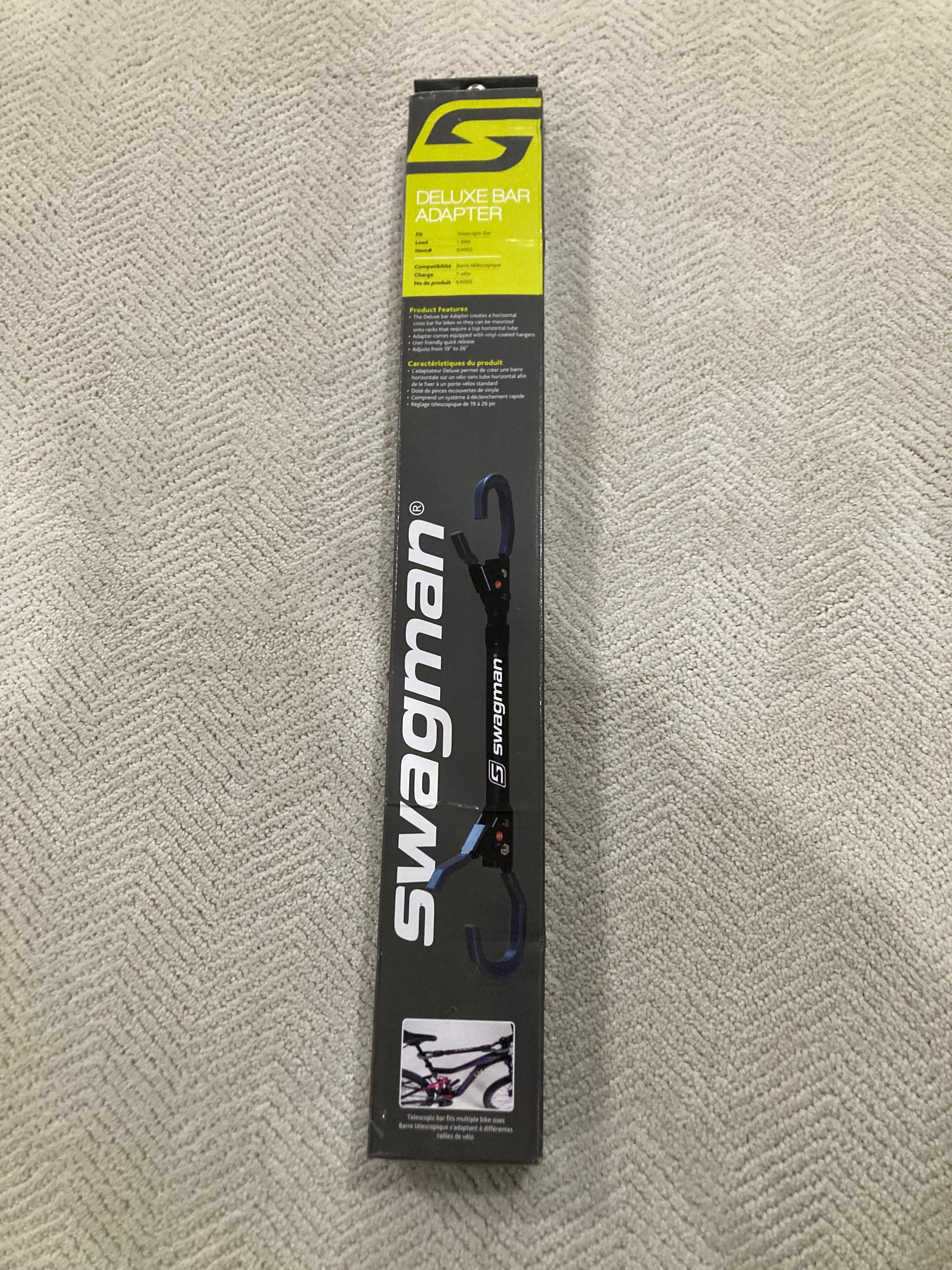 Swagman Deluxe Bar Adapter - Bike Crossbar