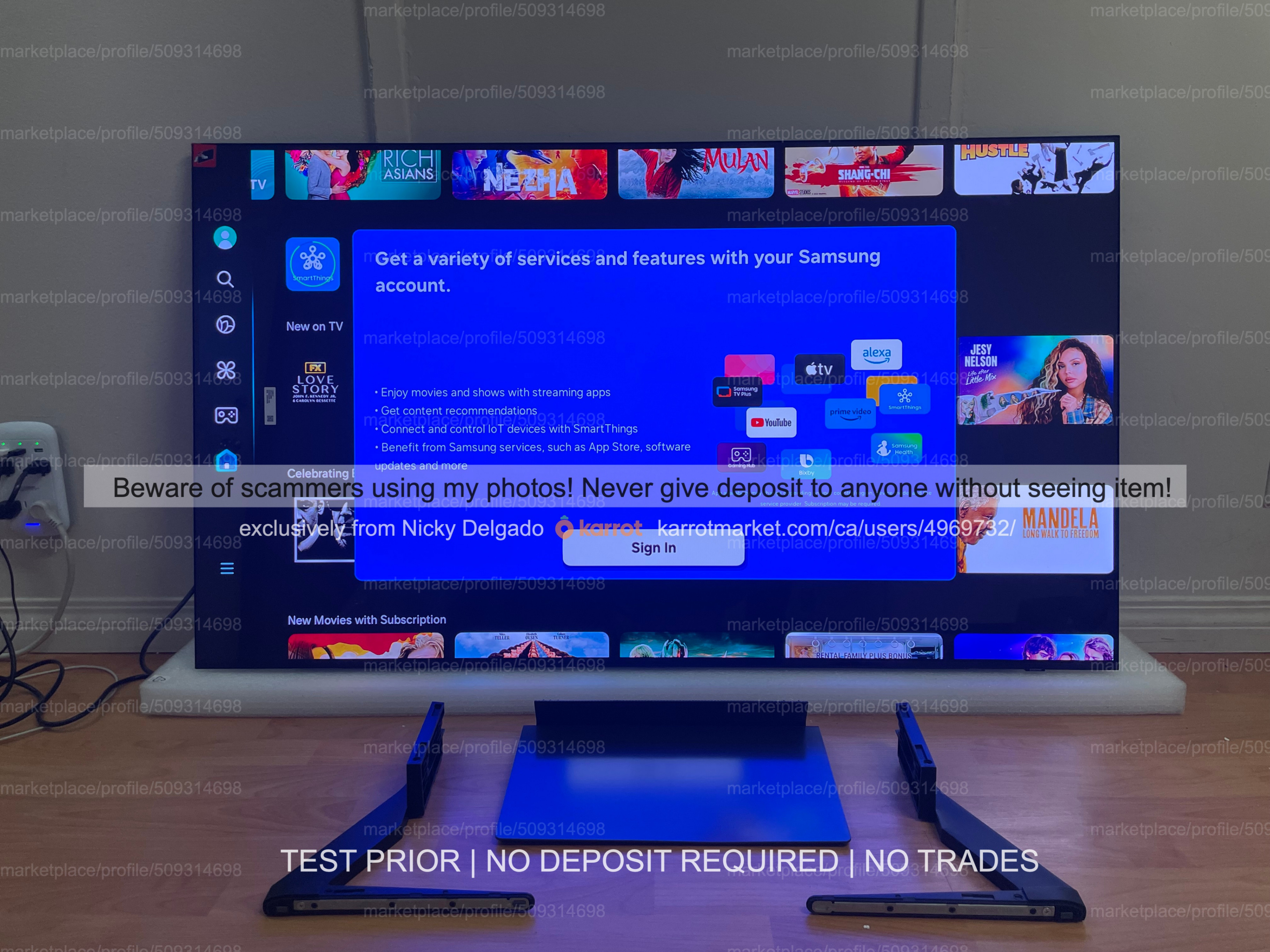 NEW! Samsung 55" OLED QN55S90D | 4K 120hz VRR Gaming Smart TV - photo 2