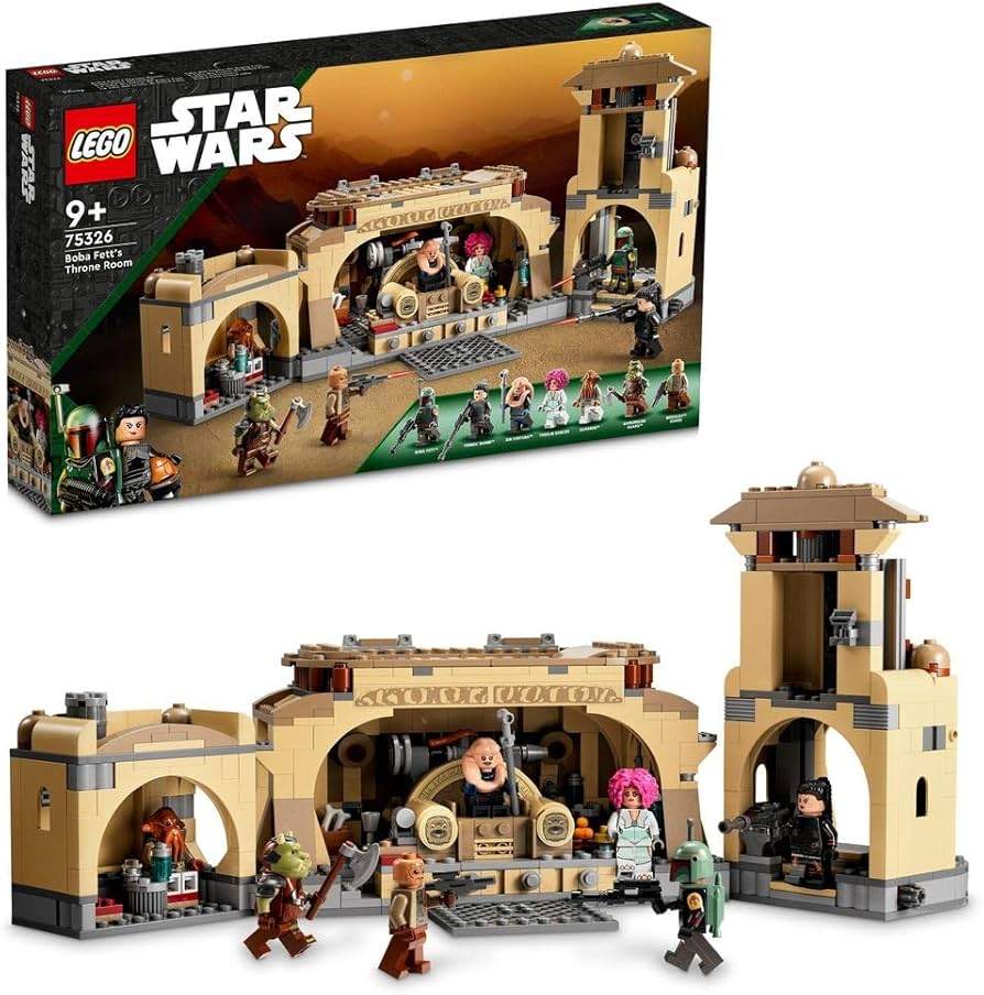 LEGO Star Wars Boba Fett’s Throne Room (75326) – Complete Set