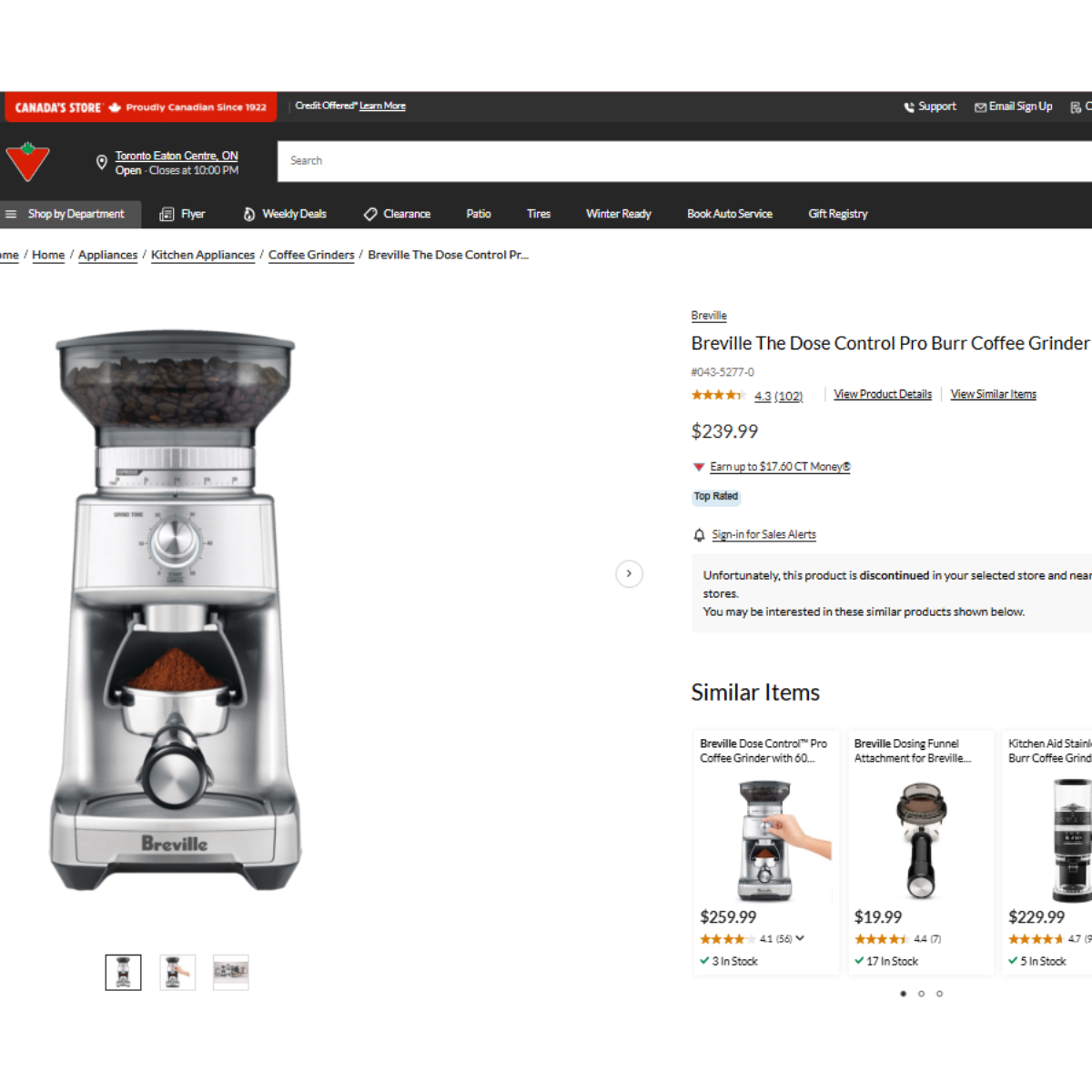 Retail Price $270-SEALED UNOPENED Breville Pro Coffee Grinder - photo 2
