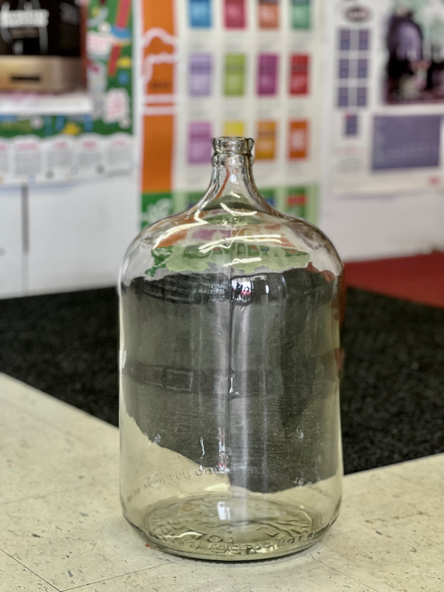 Glass Carboy 23L used