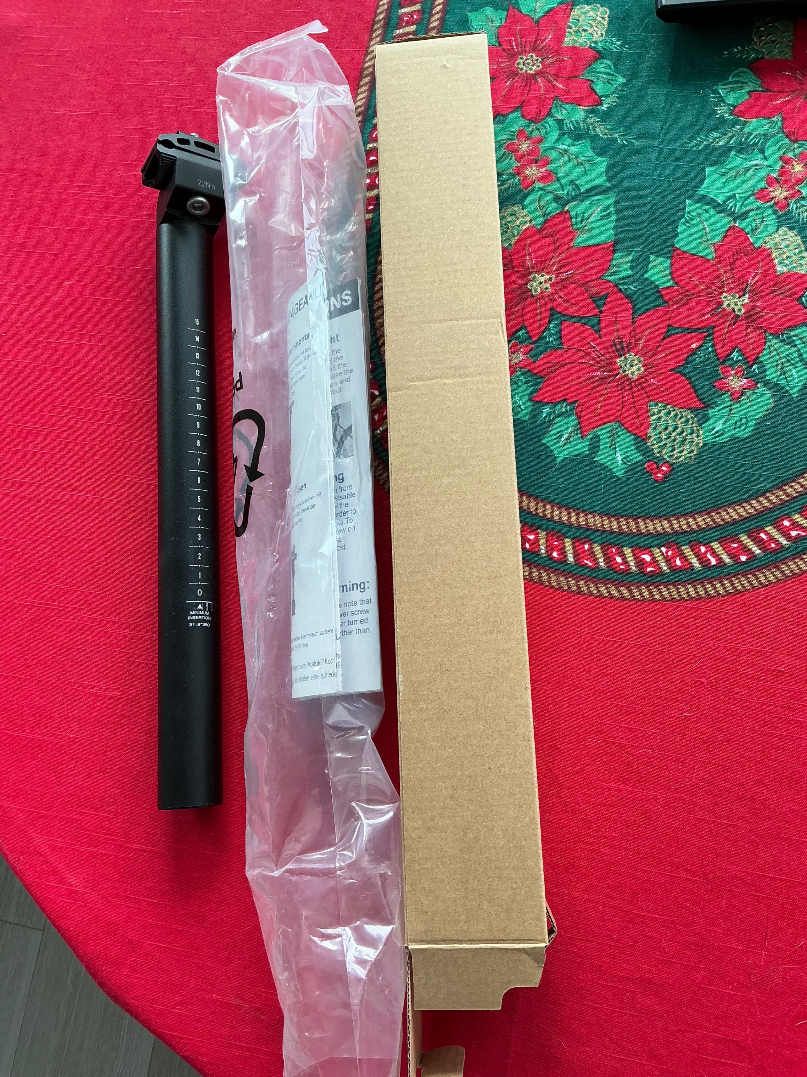 Original seat post from an electric bike U5 (isinwheel). - photo 4