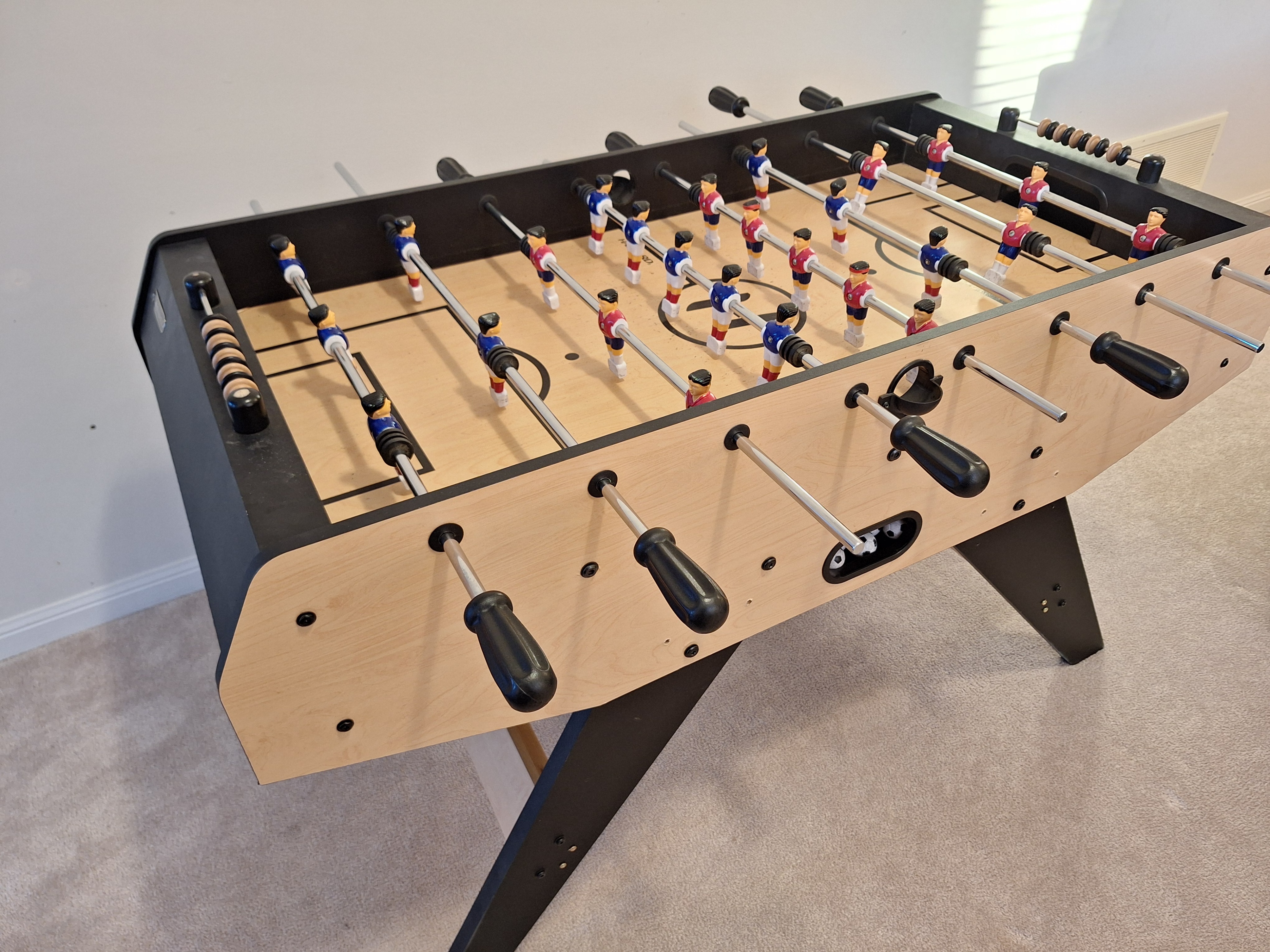 Full-Size Harvard Foosball Table - solid & ready to play! - photo 2
