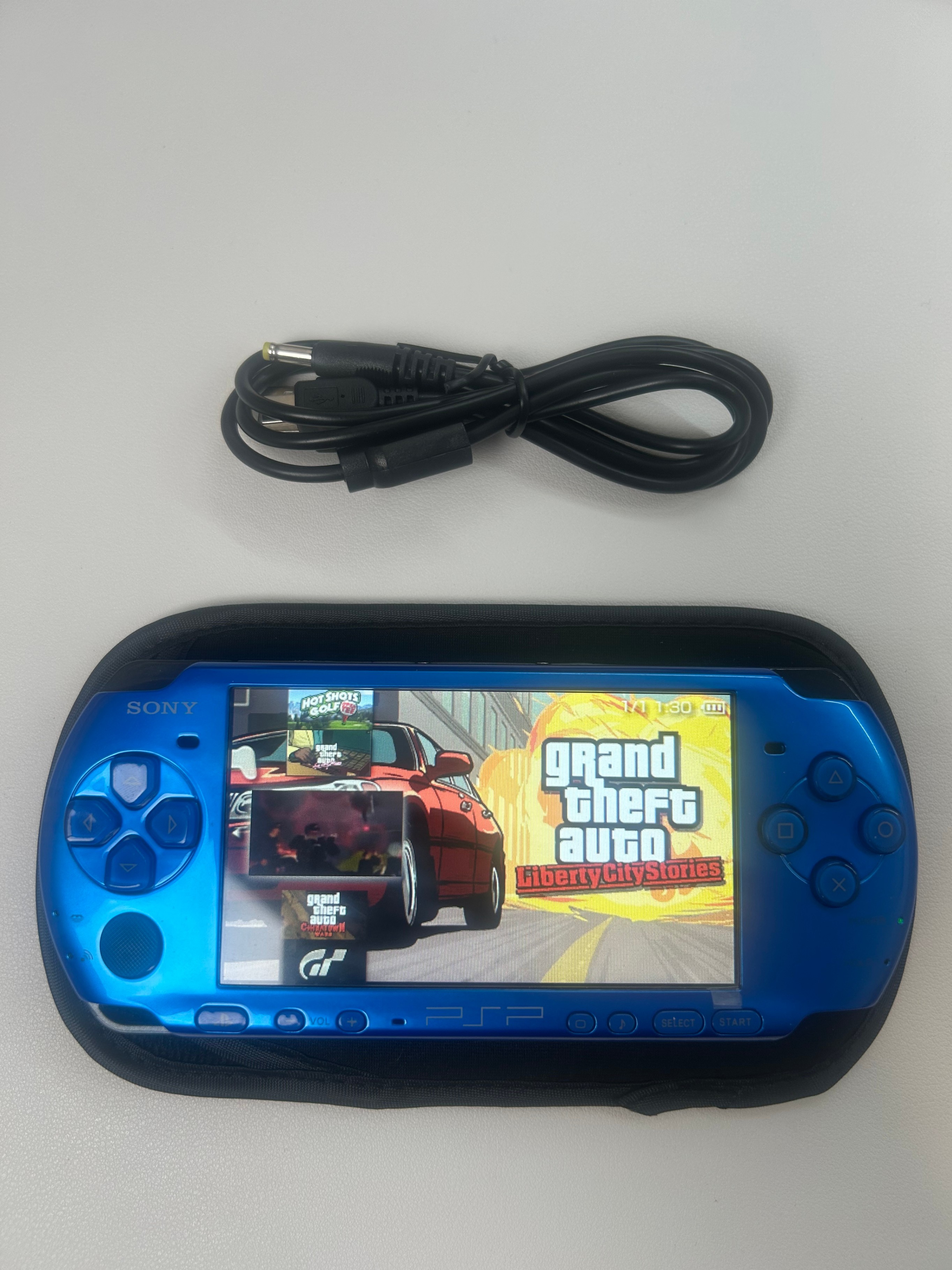 PSP3000 IPS screen blue