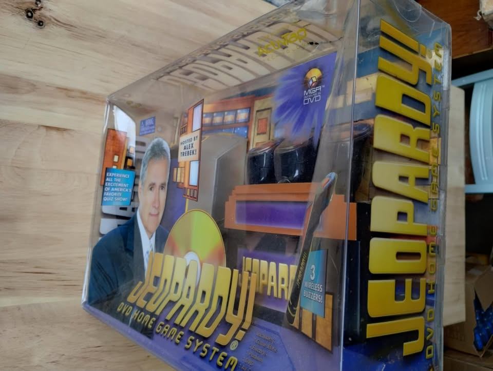 MGA Vintage Jeopardy DVD Home Game  Wireless Buzzers - photo 5