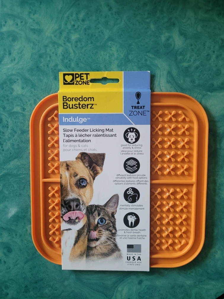 Pet Zone Boredom Busterz Indulge Slow Feeder Licking Mat