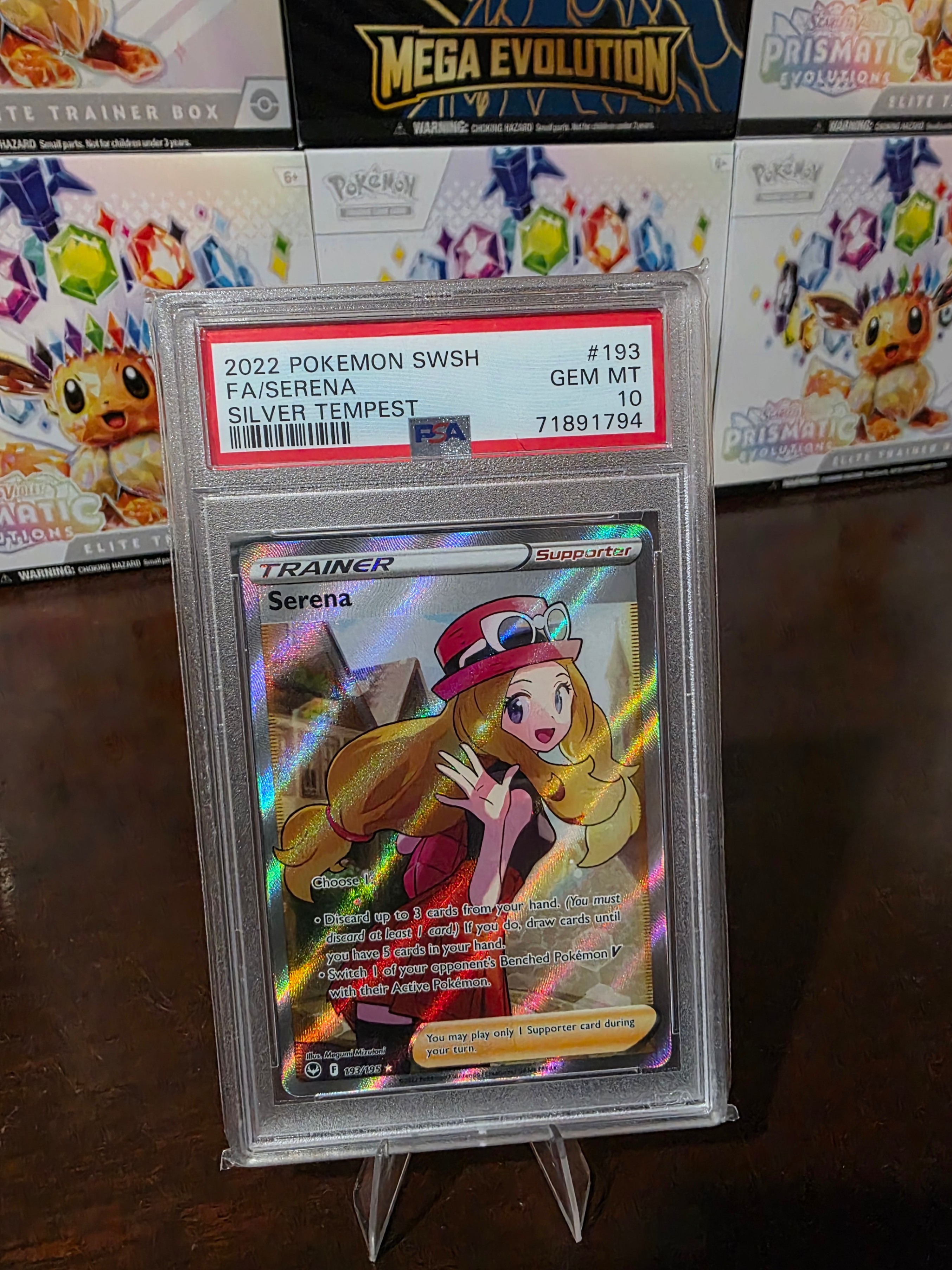FULL ART Serena #193 PSA 10 – GEM MINT