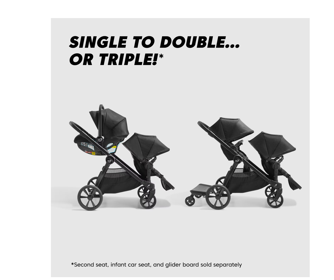 Baby Jogger City Select 2 Harbor Grey Brand new - photo 2