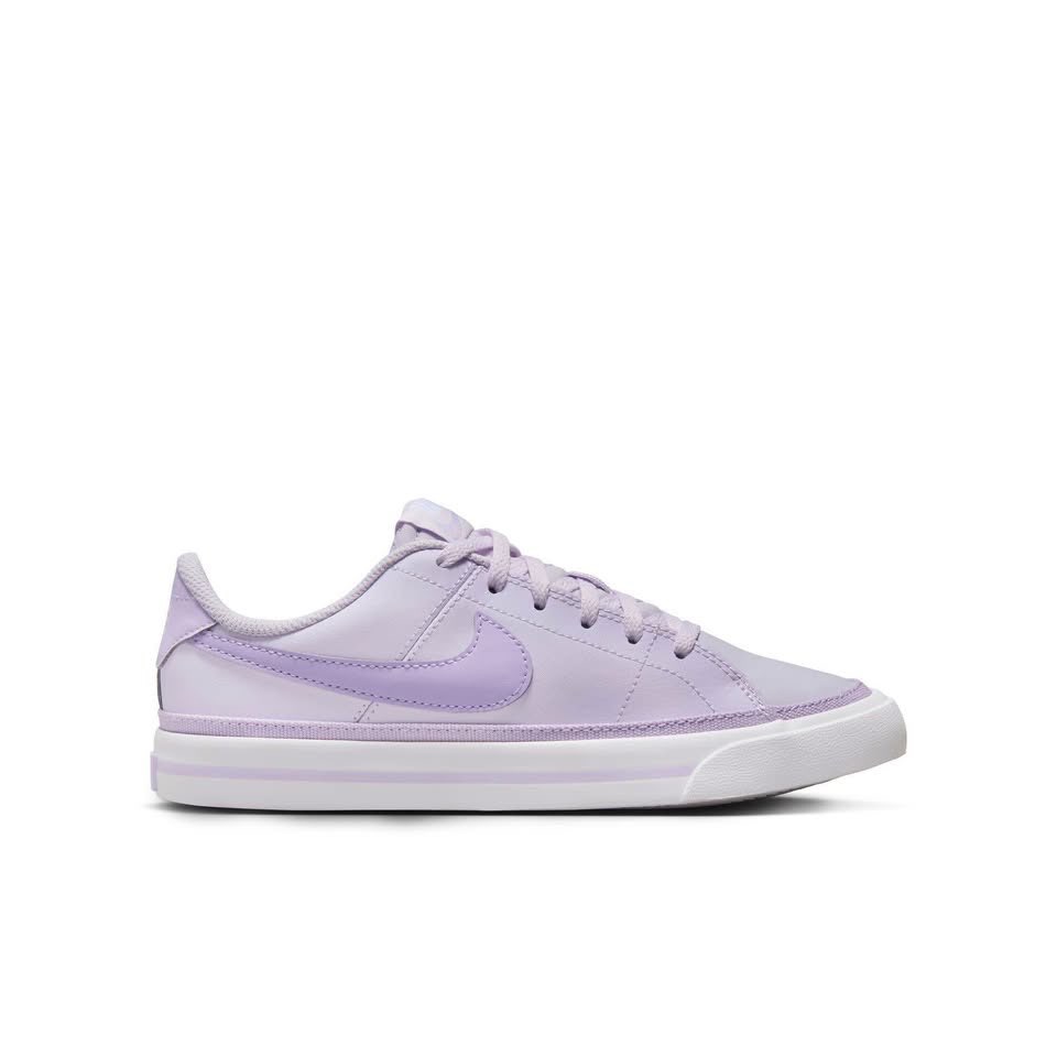 BRAND NEW girl youth nike court leather velcro shoes 2Y 3Y 7Y - photo 2