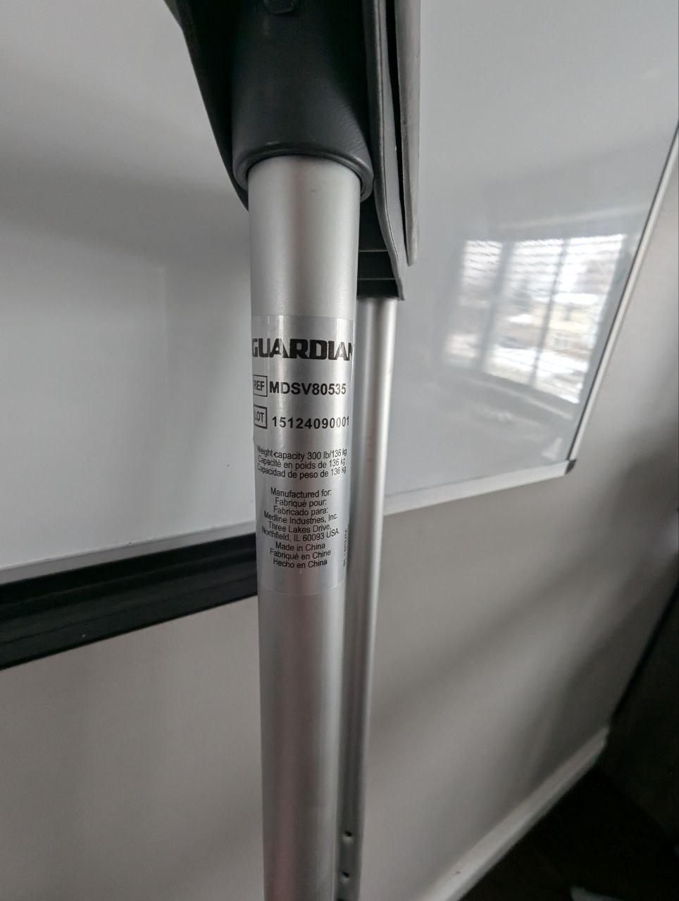 Medline Guardian Aluminum Crutches, 300lbs - photo 2