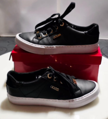 Black and Gold Guess Runners - photo 2