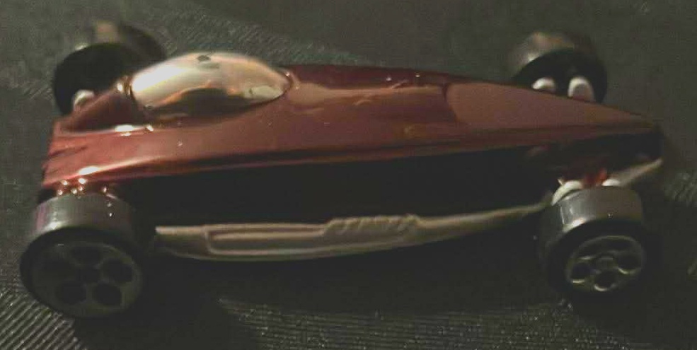 1999 Hot Wheels McDonald Street Raptor Maroon Die Cast Car - photo 2