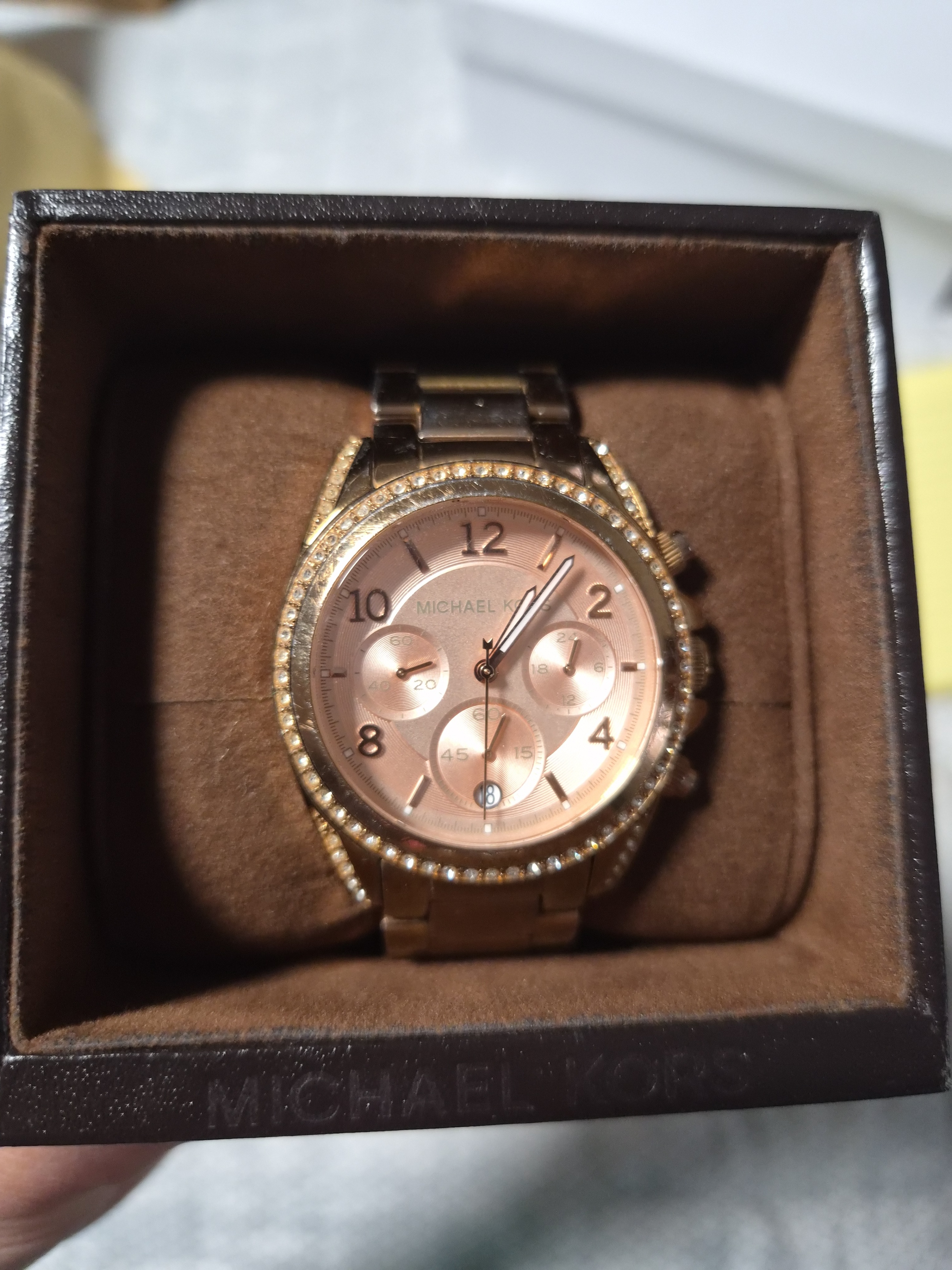 Rose Gold Michael Kors Women's Watch