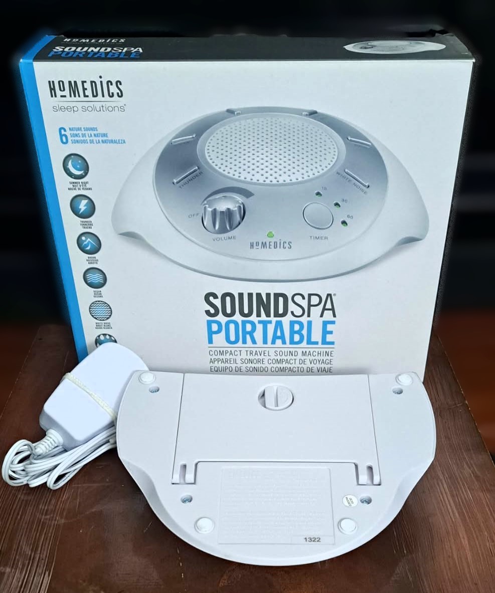 HoMedics SoundSpa Portable White Noise Machine New (Open Box)🏆 - photo 3