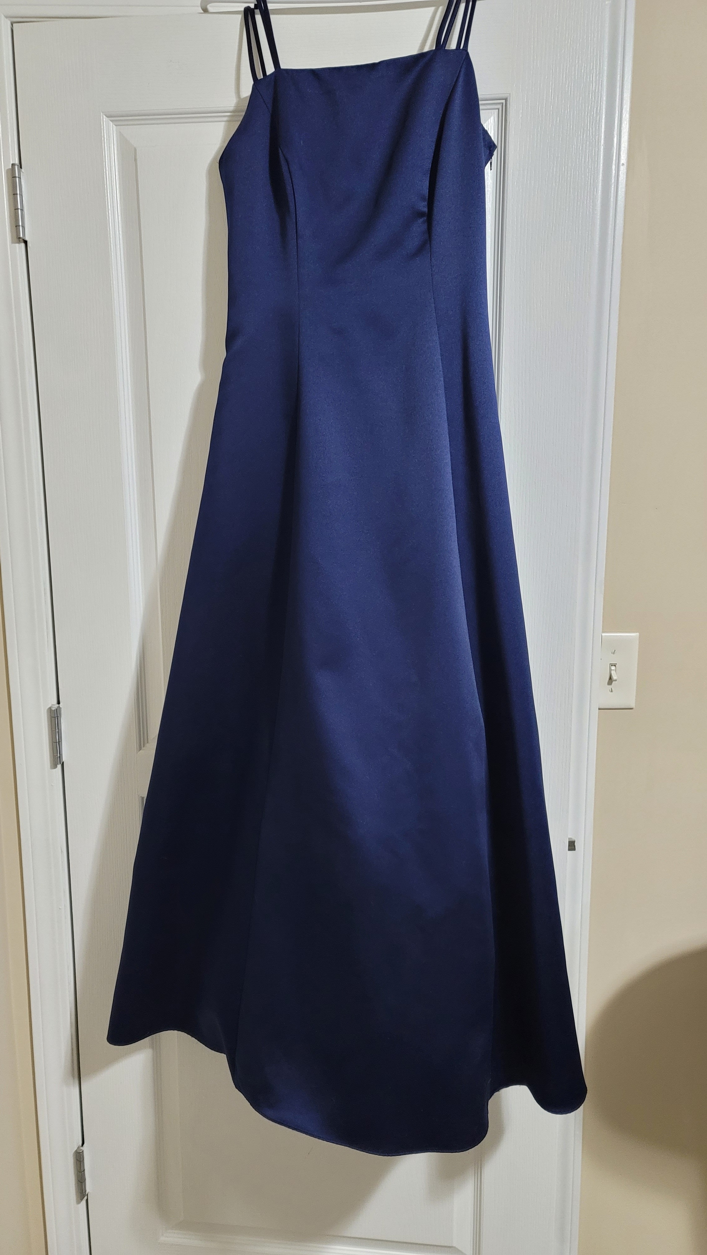 Betsy & Adam Navy Blue Dress - Size 8 - photo 3