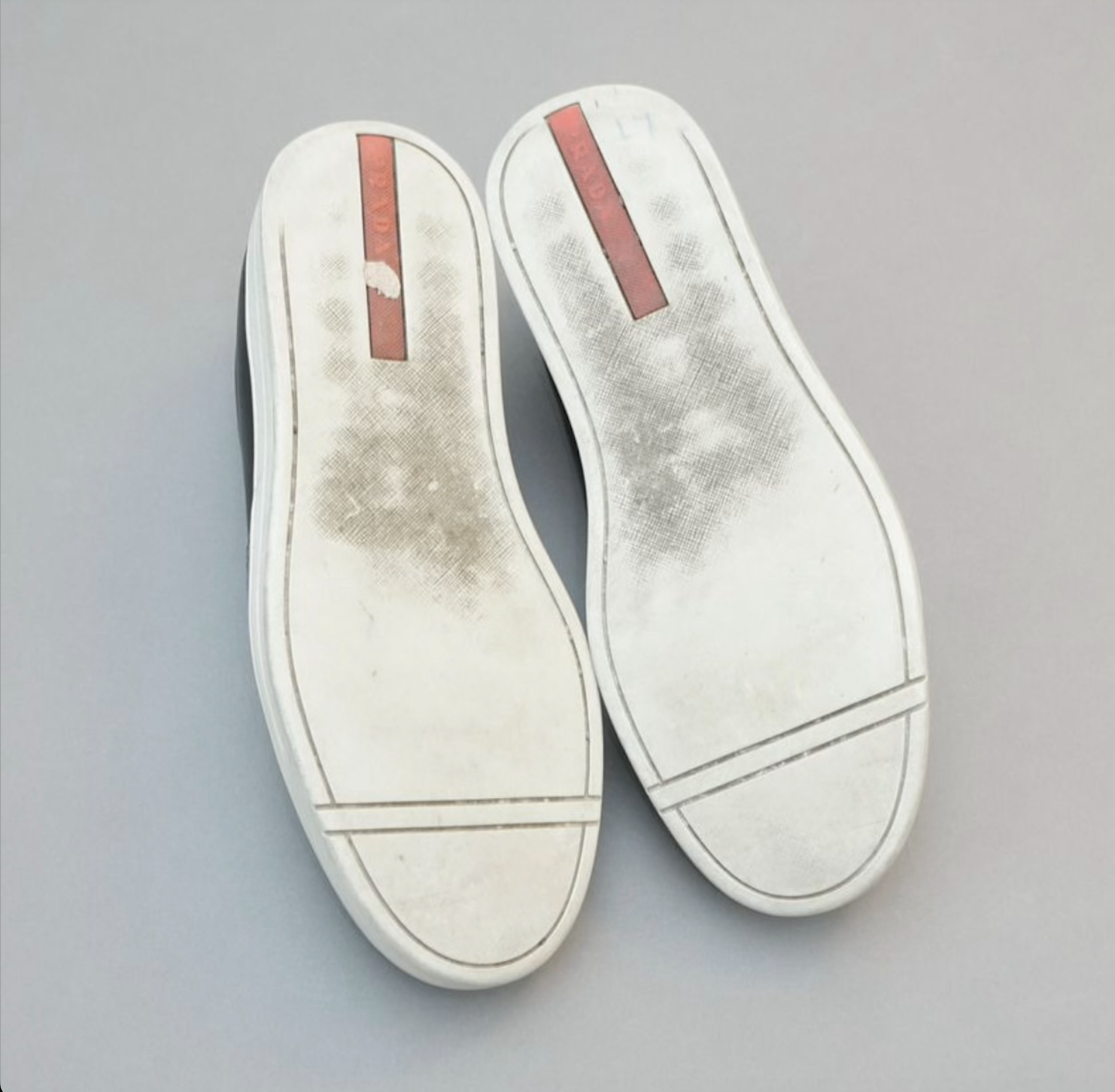 Authentic Prada Sport Navy Suede Slip Ons - Mens US 8.5 - photo 4