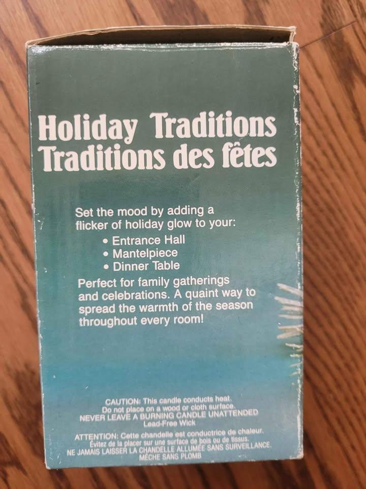 Holiday Traditions Mini Hurricane Lamp - photo 4