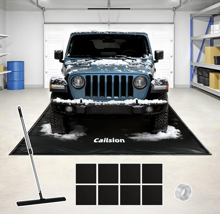 Heavy Duty Gararage Car Containment Floor Mat