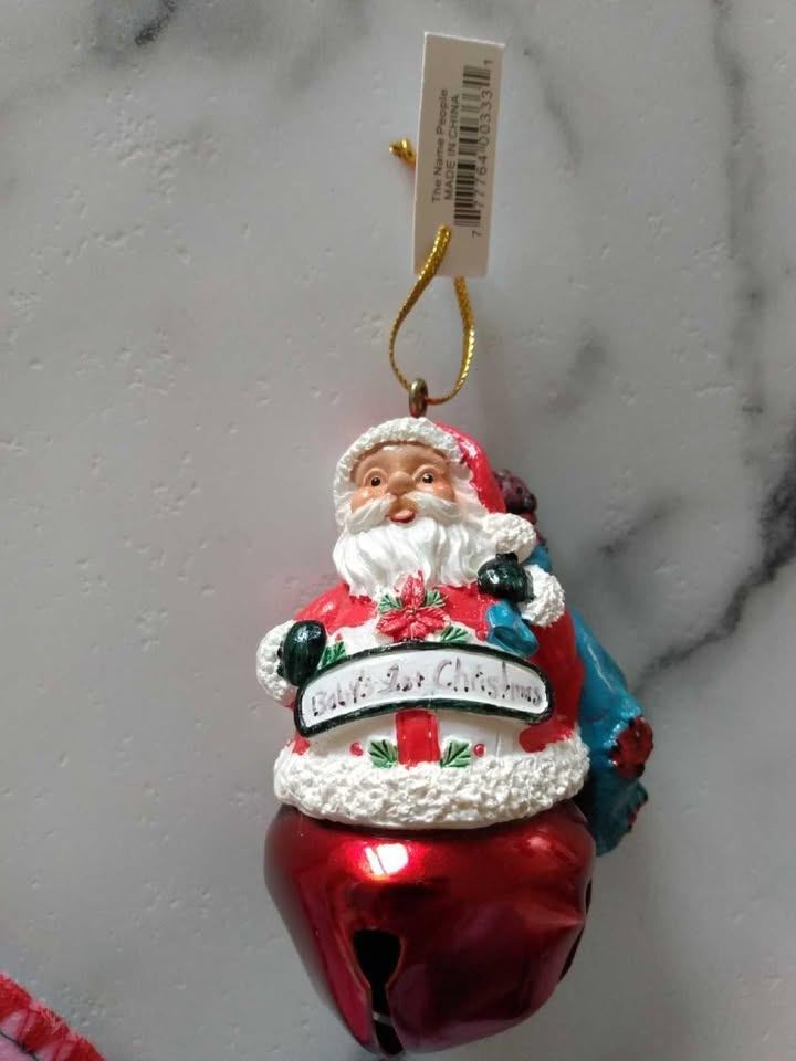 Baby's First Christmas Stocking & Ornament - photo 4