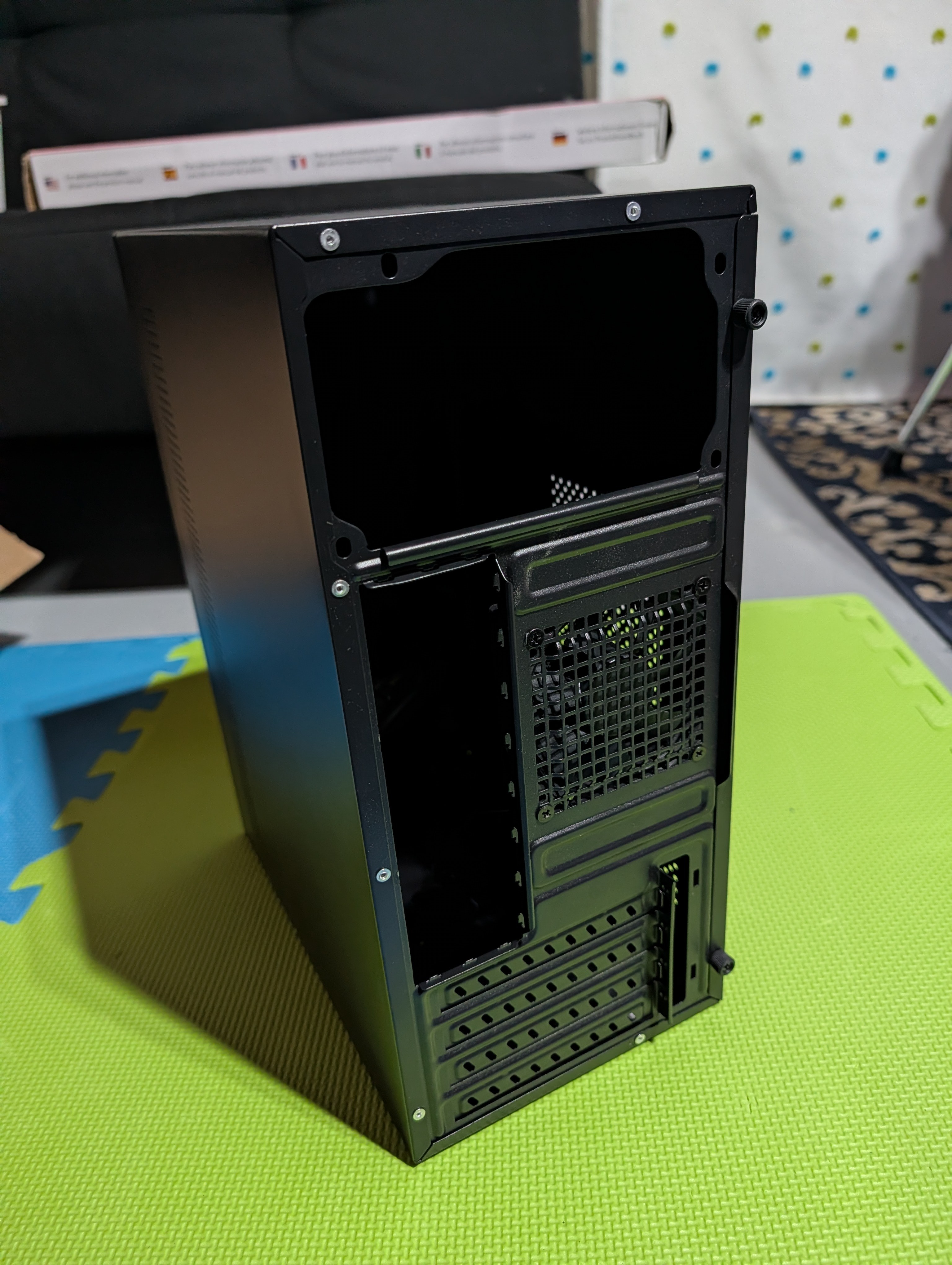 TGDGamer Mini-ITX PC Case - Black 🏆 - photo 5