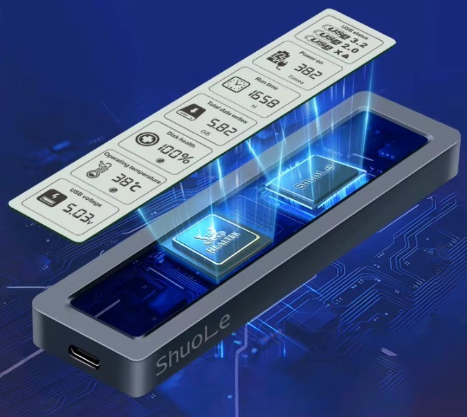 🔥1TB NVMe External SSD – 10Gbps USB 3.2 Gen2 3D TLC - photo 3