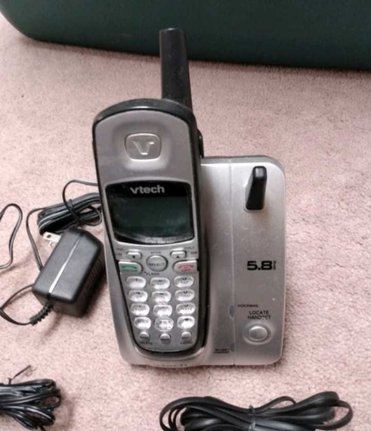 VTech 5.8GHz Cordless Phone (2 handsets) - photo 4
