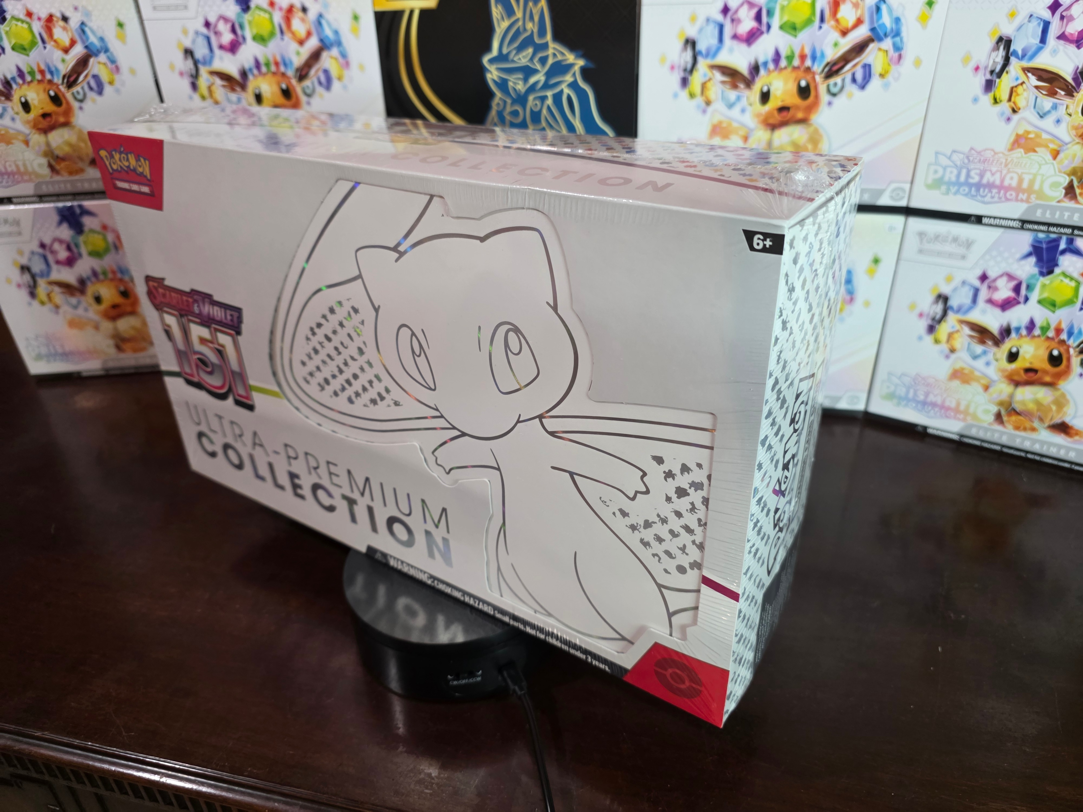 Pokémon 151 UPC (BNIB) + Acrylic Case - photo 2